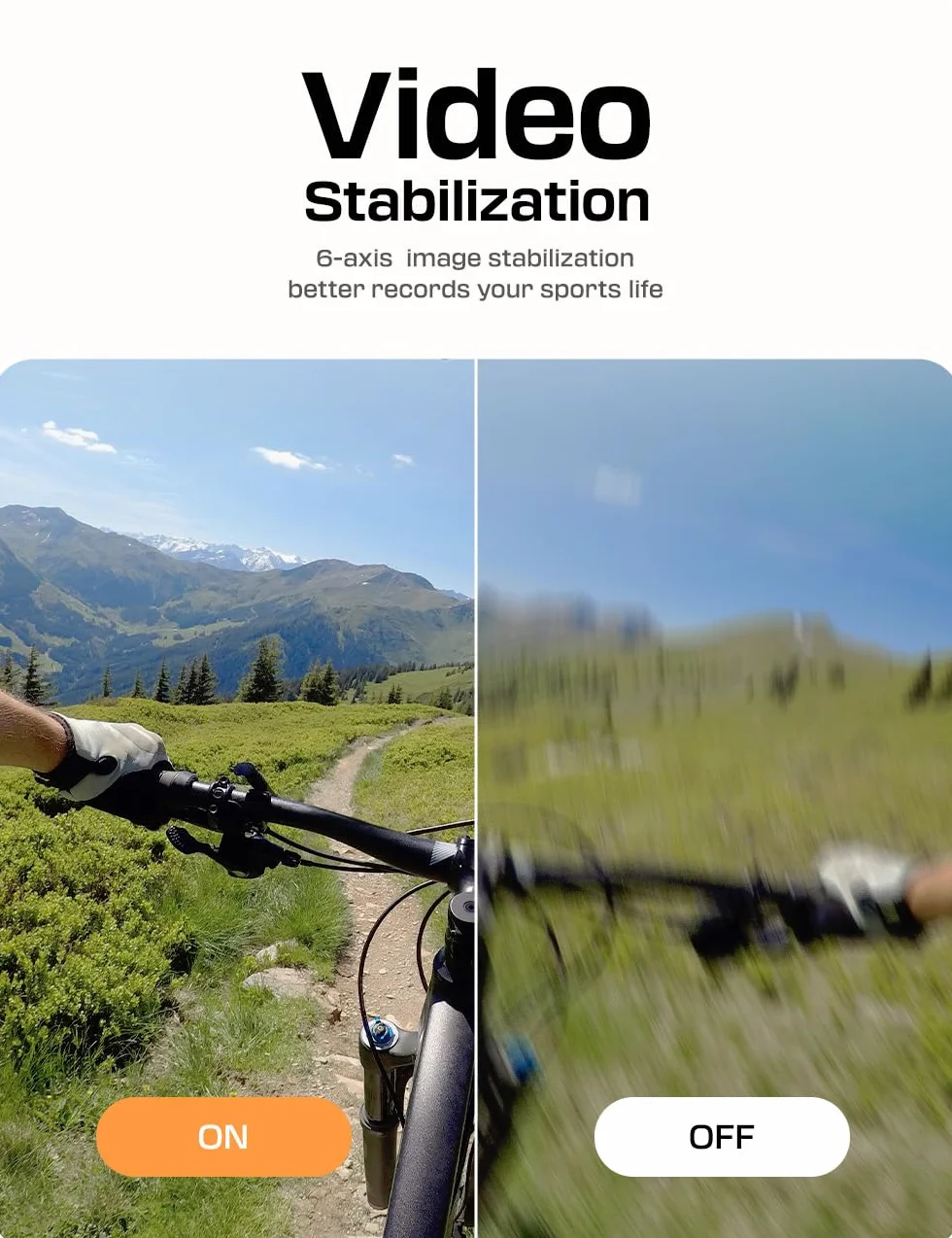 Surfola Action Cam 4K 60FPS, kamera podwodna SF630 40M Bare Metal wodoodporna 10M, WiFi, EIS na kask, kamera z podwójnym ekranem i zewnętrznym mikrofonem, 2 baterie 1350mAh i ładowarka