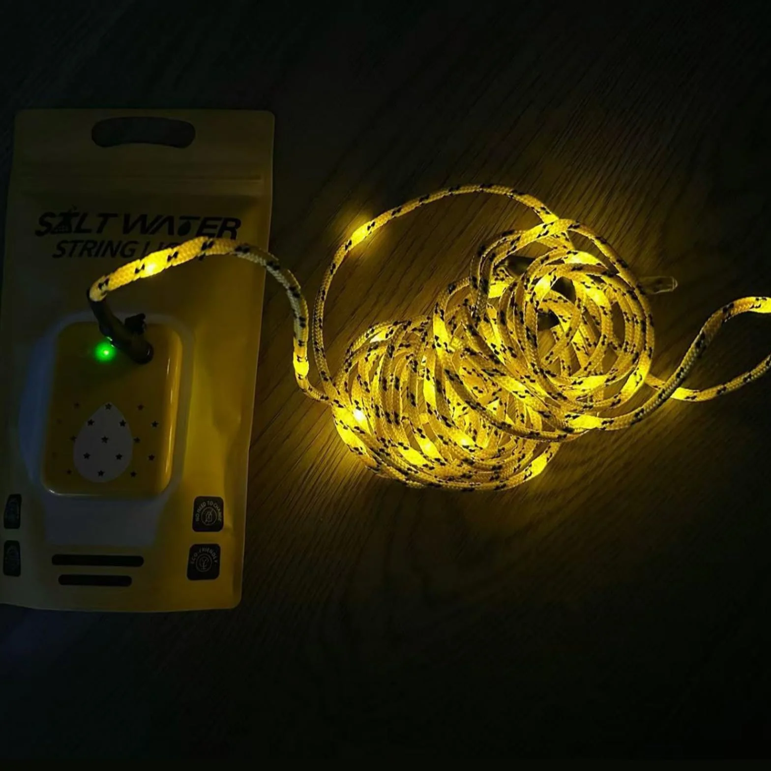 Wodna lampa awaryjna ładowalna bez baterii przenośna lampa kempingowa sprzęt survivalowy do przerw w dostawie prądu