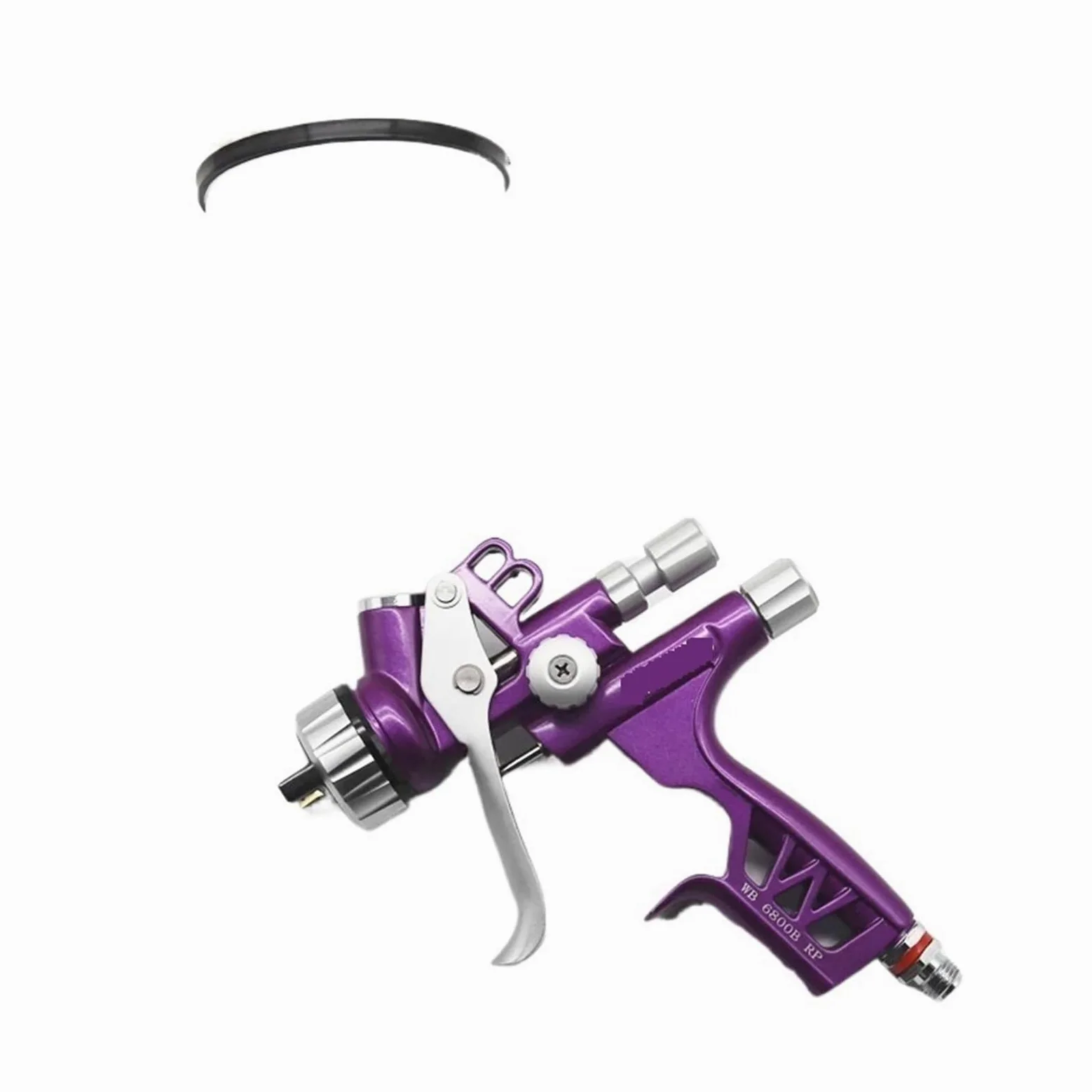 1.3MM Pistolet Natryskowy Z Dyszą Pistolety Na Sprężone Powietrze Do Lakieru Samochodowego Malowania Natryskowego Airbrush Ze Zbiornikiem Mieszającym Wysoka Precyzja Atomizacji(Two tank-01)