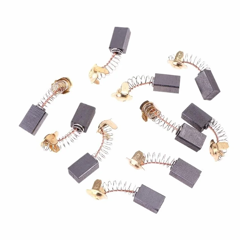 10 szt. 7 x 11 x 17 mm szlifierka kątowa szczotki węglowe silniki elektronarzędzi części zamienne młotek elektryczny szczotka do narzędzi