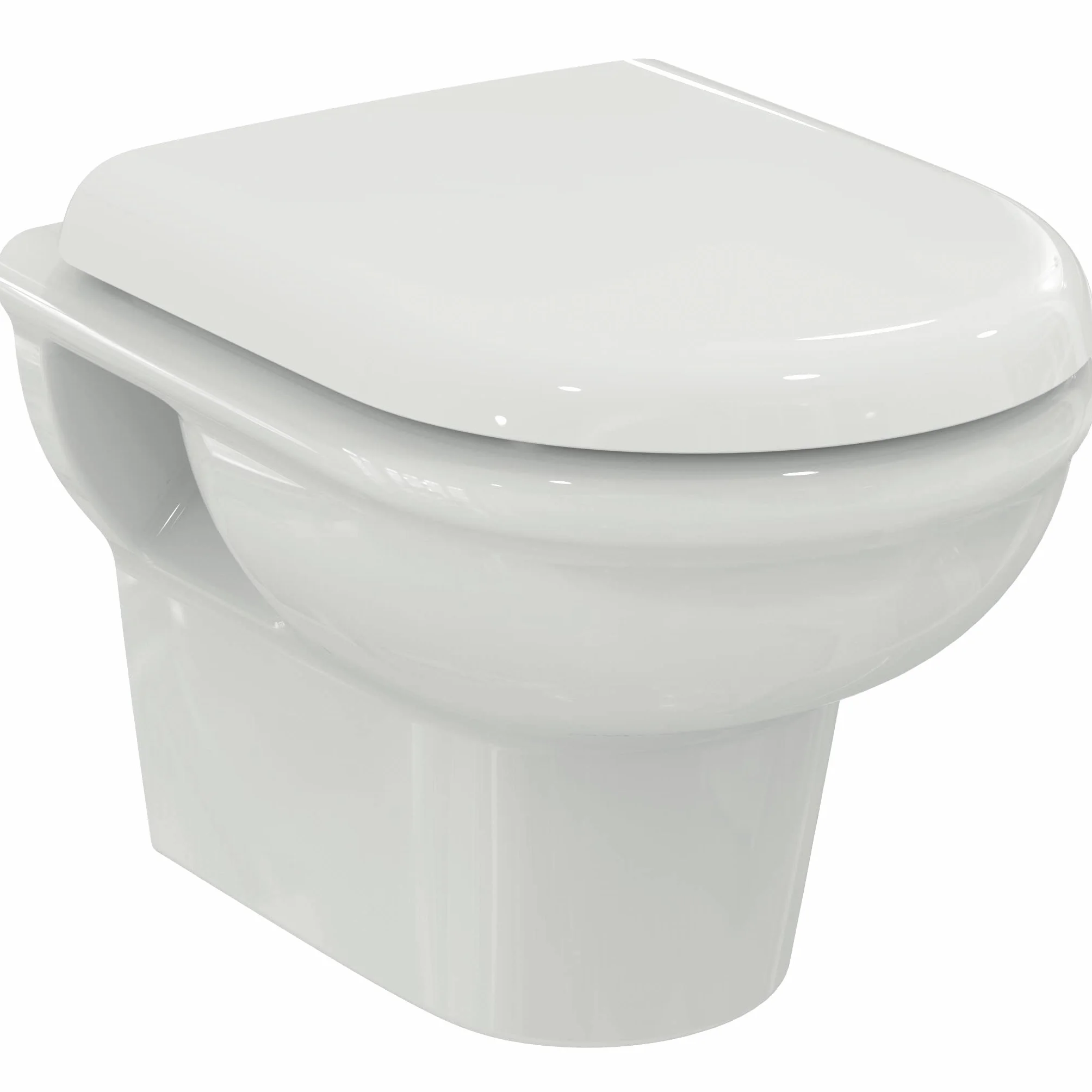 Ideal Standard R051101 Exacto zestaw do WC naściennego bez wyczucia (RimLS+), w zestawie deska sedesowa Softclose (wolnoopadająca), biały