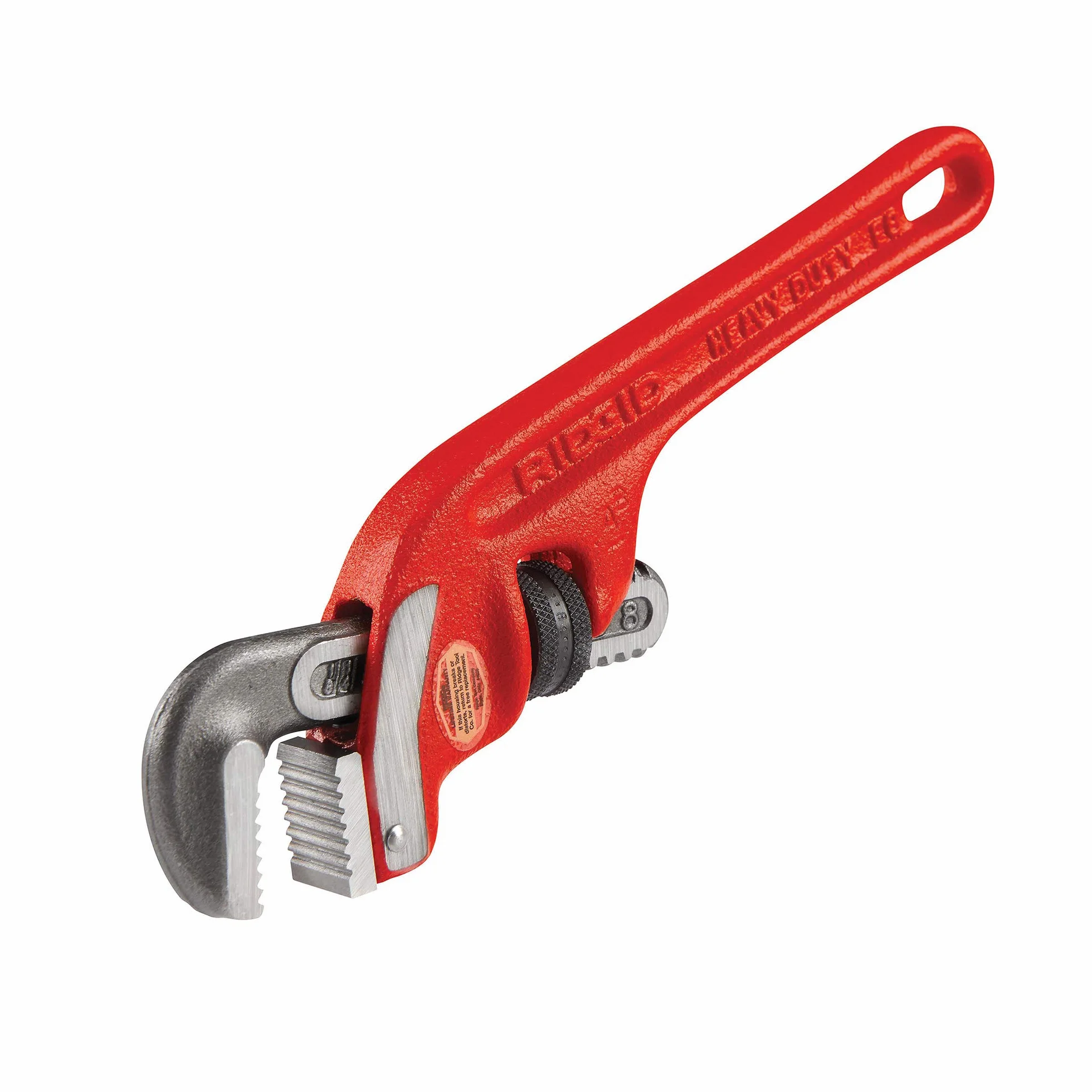 RIDGID 31055 model E-8 o dużej wytrzymałości 20 cm klucz do rur końcowych