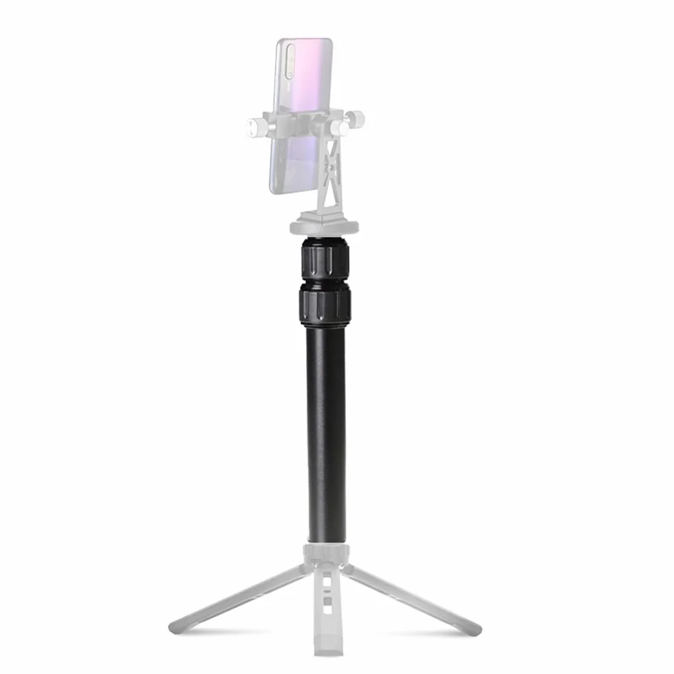 Przedłużacz kolumny środkowej statywu teleskopowy 3-częściowy drążek do studia fotograficznego monopod DSLR statyw mikrofonowy