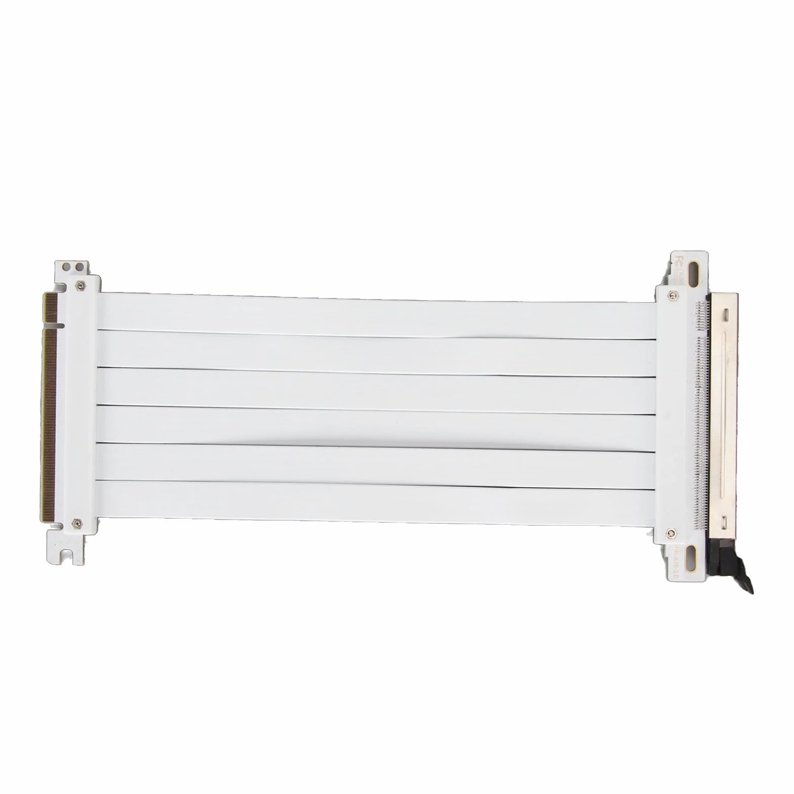 Przedłużacz PCIE X16, Kabla Riser Ekranowany Elastyczny, Przedłużacz PCIE 180 Stopni, Karta Graficzna Konstrukcja PCB, dla Komputerów Gaming i PC Build