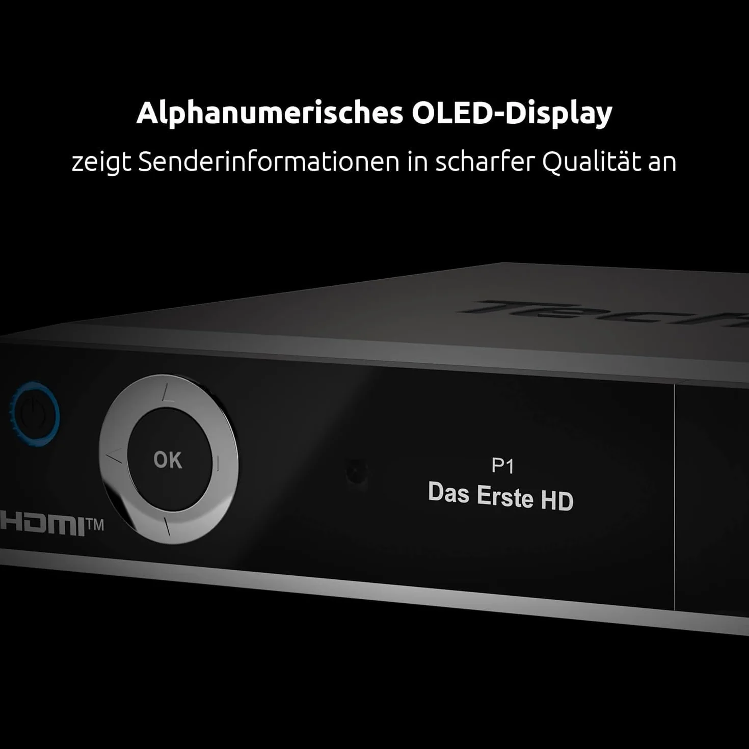 TechniSat DIGIT ISIO S4 – Twin Sat-Receiver z wyświetlaczem alfanumerycznym (HDTV Twin-Tuner, DVB-S2, funkcja nagrywania PVR przez USB lub w sieci, HbbTV, CI+, HDMI) czarny