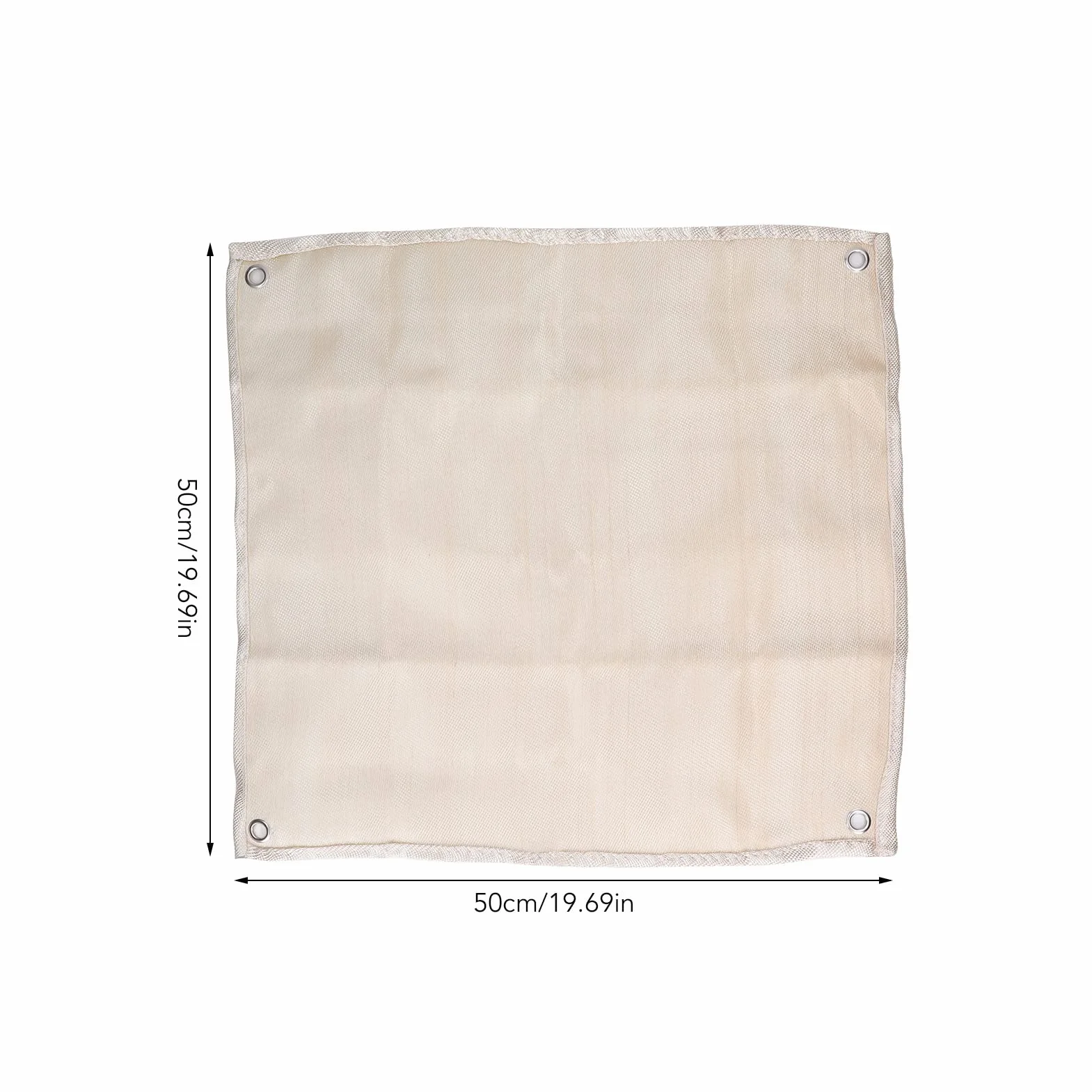 Koc Przeciwpożarowy Z Włókna Szklanego Ognioodporny 550 ℃ Koc Gaśniczy 50x50cm