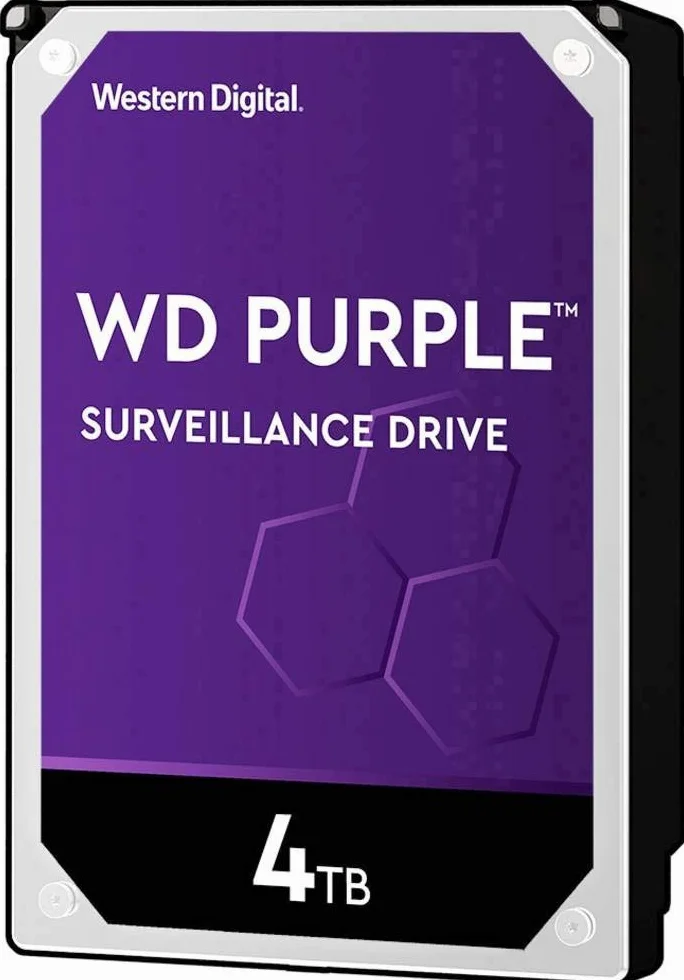 Western Digital Purple 4 TB Wewnętrzny dysk twardy 3.5 SATA III WD40PURZ