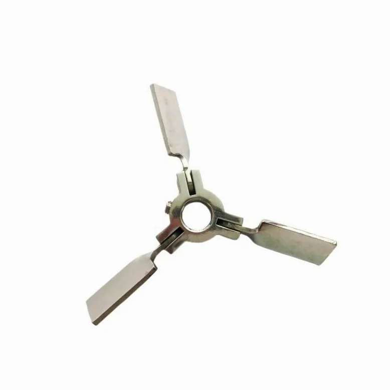 Wirnik mieszający ze stali nierdzewnej 304 - Łopatka mieszadła laboratoryjnego, średnica 150 mm, otwór wewnętrzny 16 mm, model XS-ZD-150-16