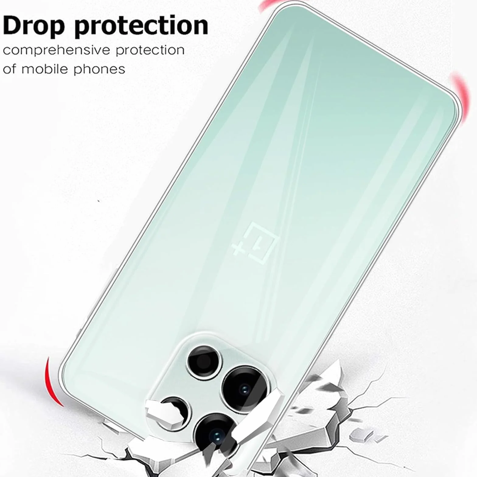 Etui do Oneplus Nord 6 5G + Szkło hartowane, Miękki Silikon TPU Case