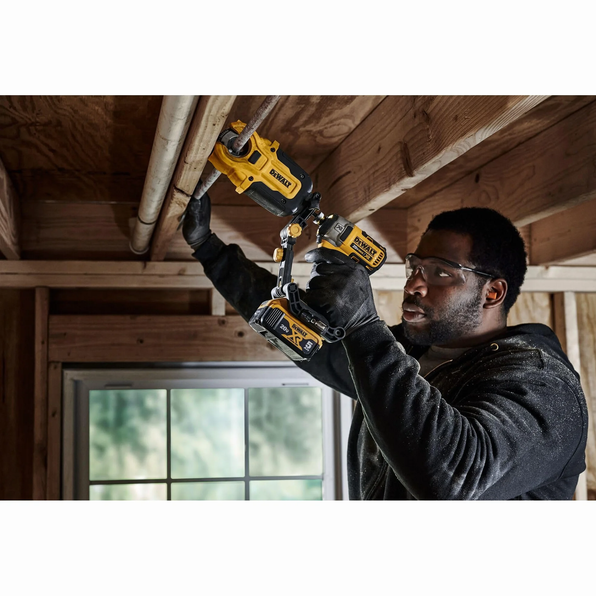 DEWALT IMPACT CONNECT obcinak do rur miedzianych, mocowanie wkrętarki udarowej, obcinacz do rur (DWACPRIR)