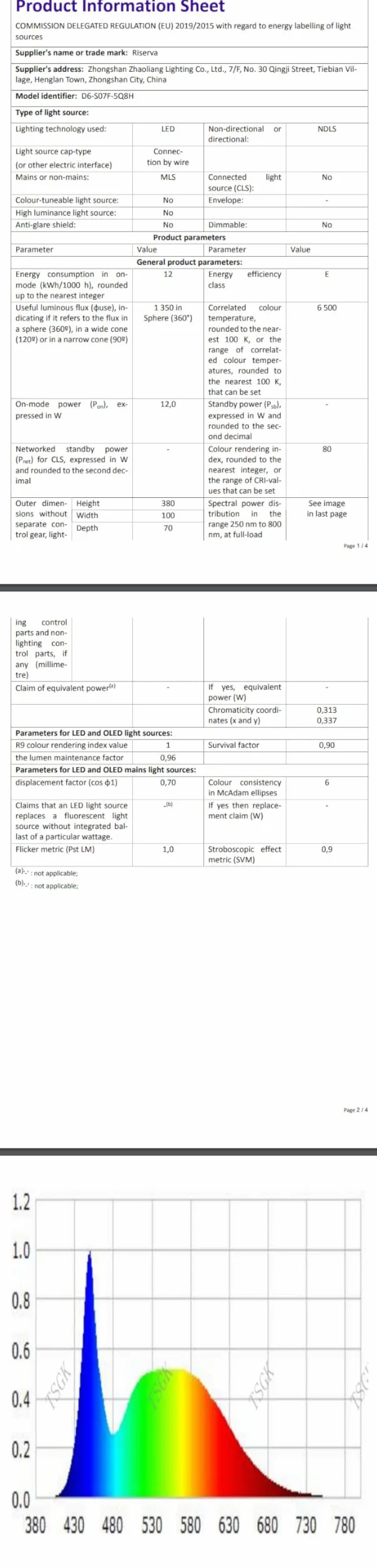Riserva Lampa ścienna LED, nowoczesna, 12 W, lampa ścienna do wewnątrz, obracany o 300°, kinkiet ścienny, czarny, do sypialni, lustra, salonu, jadalni, klatki schodowej, 6500 K, białe światło
