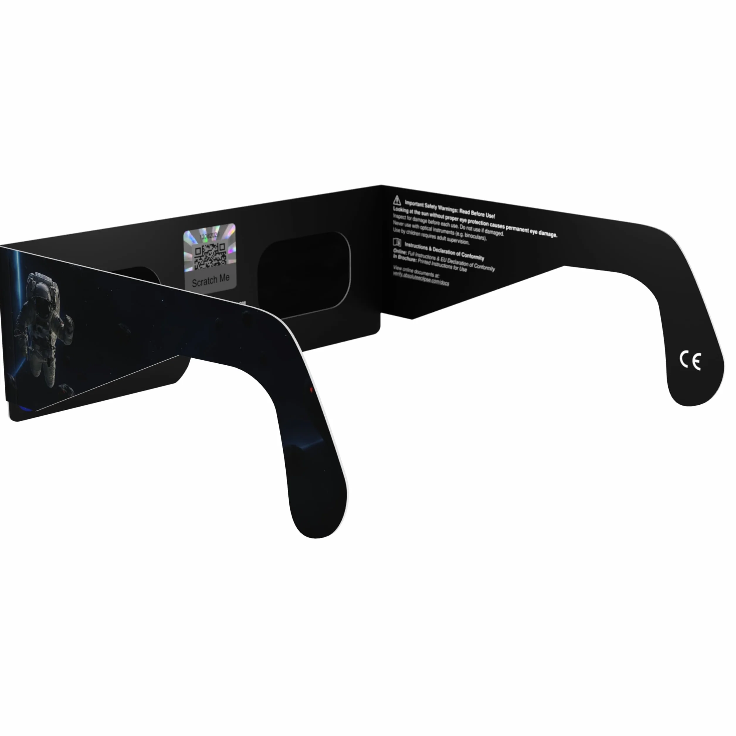 Absolute Eclipse Okulary EVA Solar Eclipse Bulk Wholesale - ISO 12312-2 testowane i certyfikat CE - zalecany przez AAS producent UE - 2026 Eclipse Europe