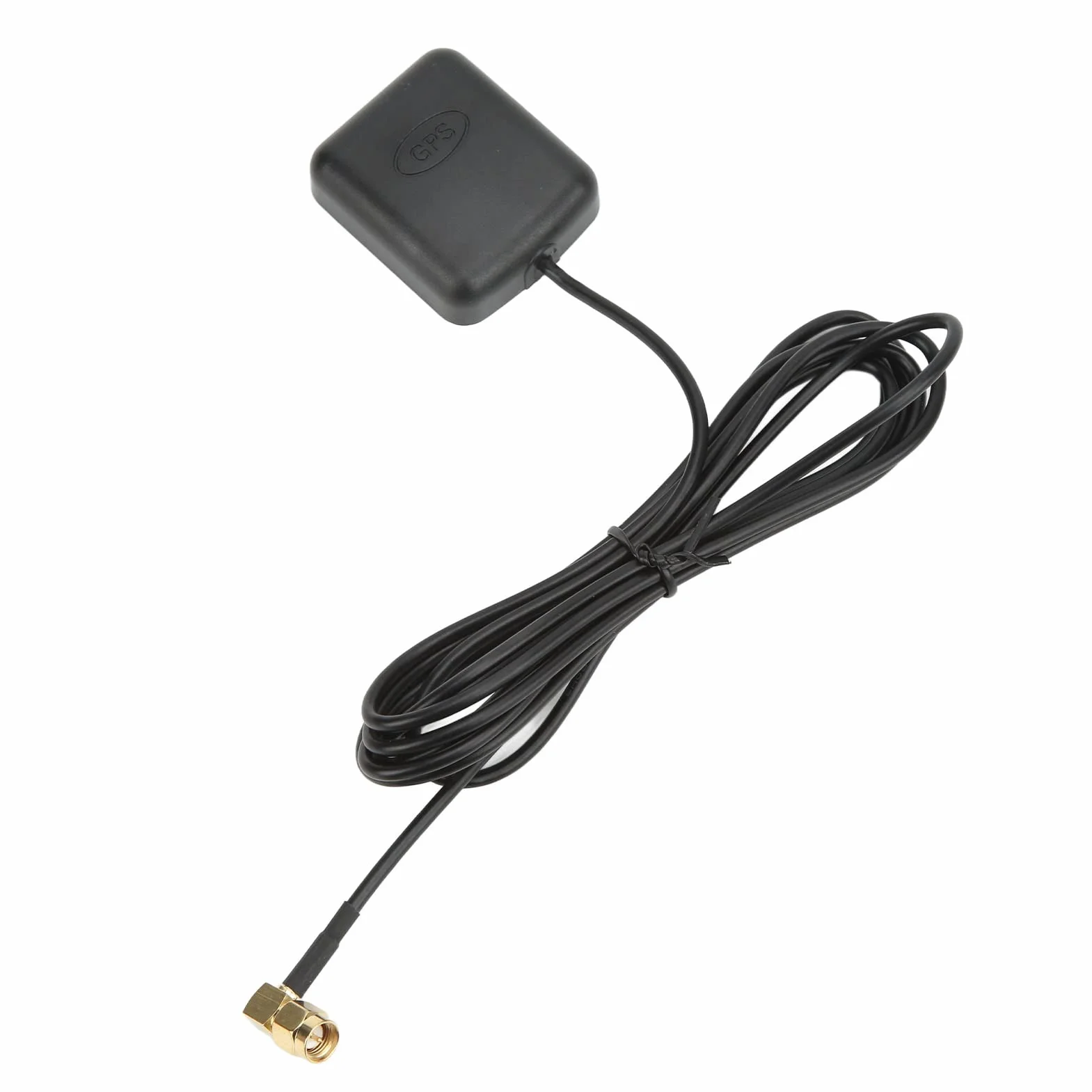 Samochodowa Nawigacja GPS Aktywna Antena, Pojazd Wodoodporna Aktywna Antena Nawigacji GPS ze Złączem Męskim SMA do Samochodowego Radioodtwarzacza Stereo GPS, Anteny