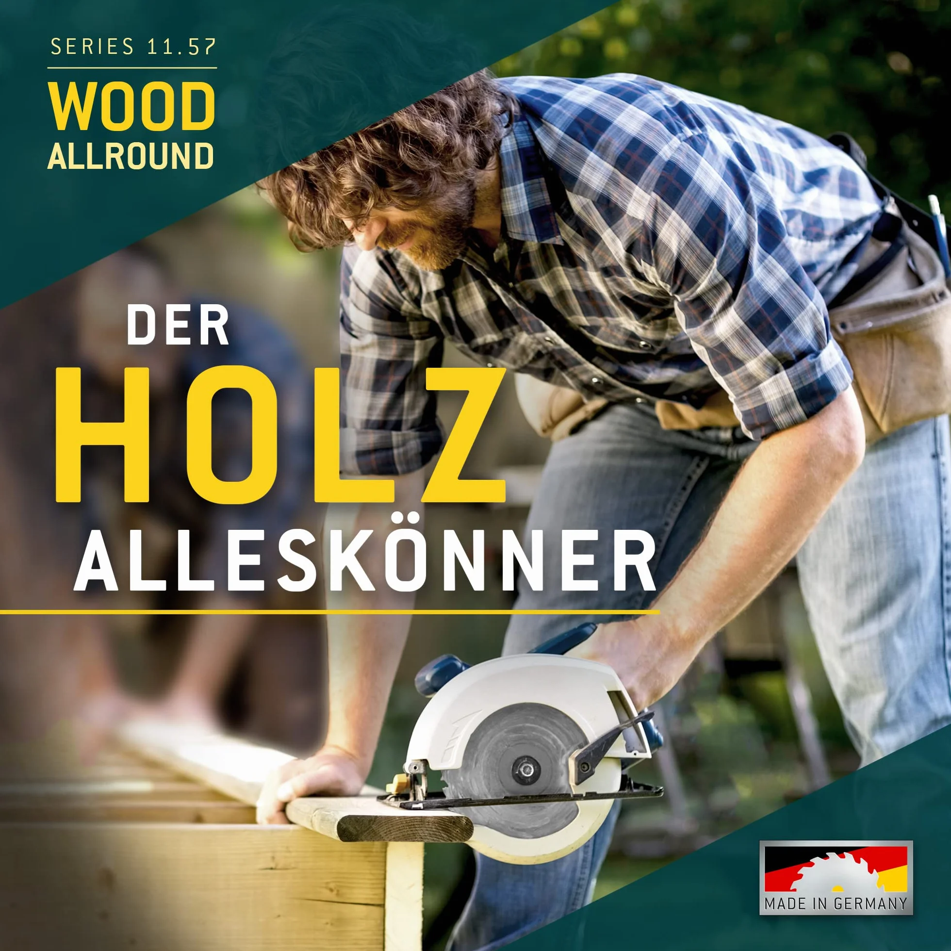 Bayerwald HM brzeszczot do piły tarczowej - Ø 160 x 1,8 x 20 | Z=42 WZD | Seria 11.57 - mała szerokość cięcia, idealna do pilarek tarczowych akumulatorowych