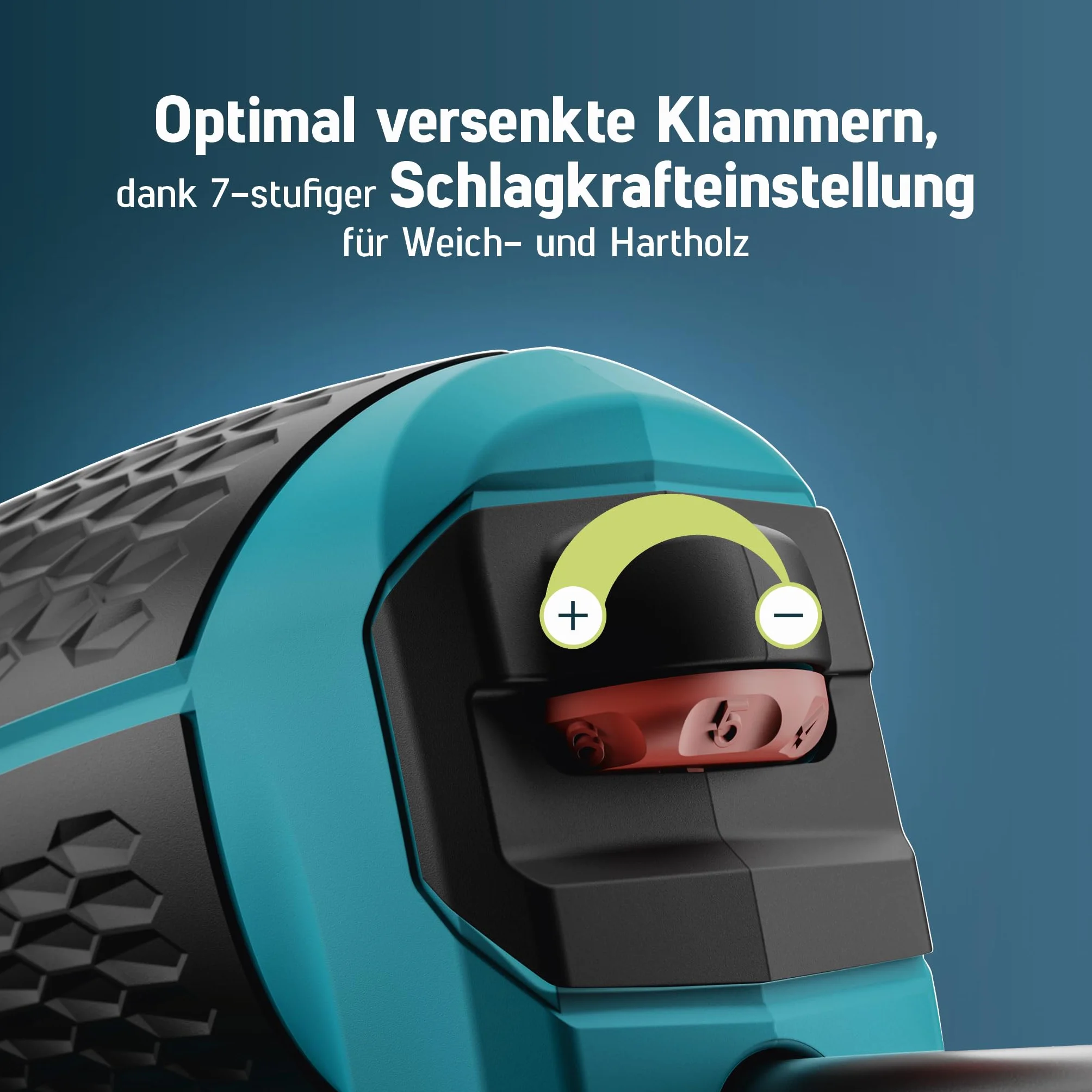 NOVUS TOOLS Zszywacz elektryczny J-151, zestaw ze 1200 zszywkami, profesjonalny zszywacz i pistolet do paznokci z regulacją siły uderzenia, ogranicznikiem dystansowym i mechanizmem podładowania │ do