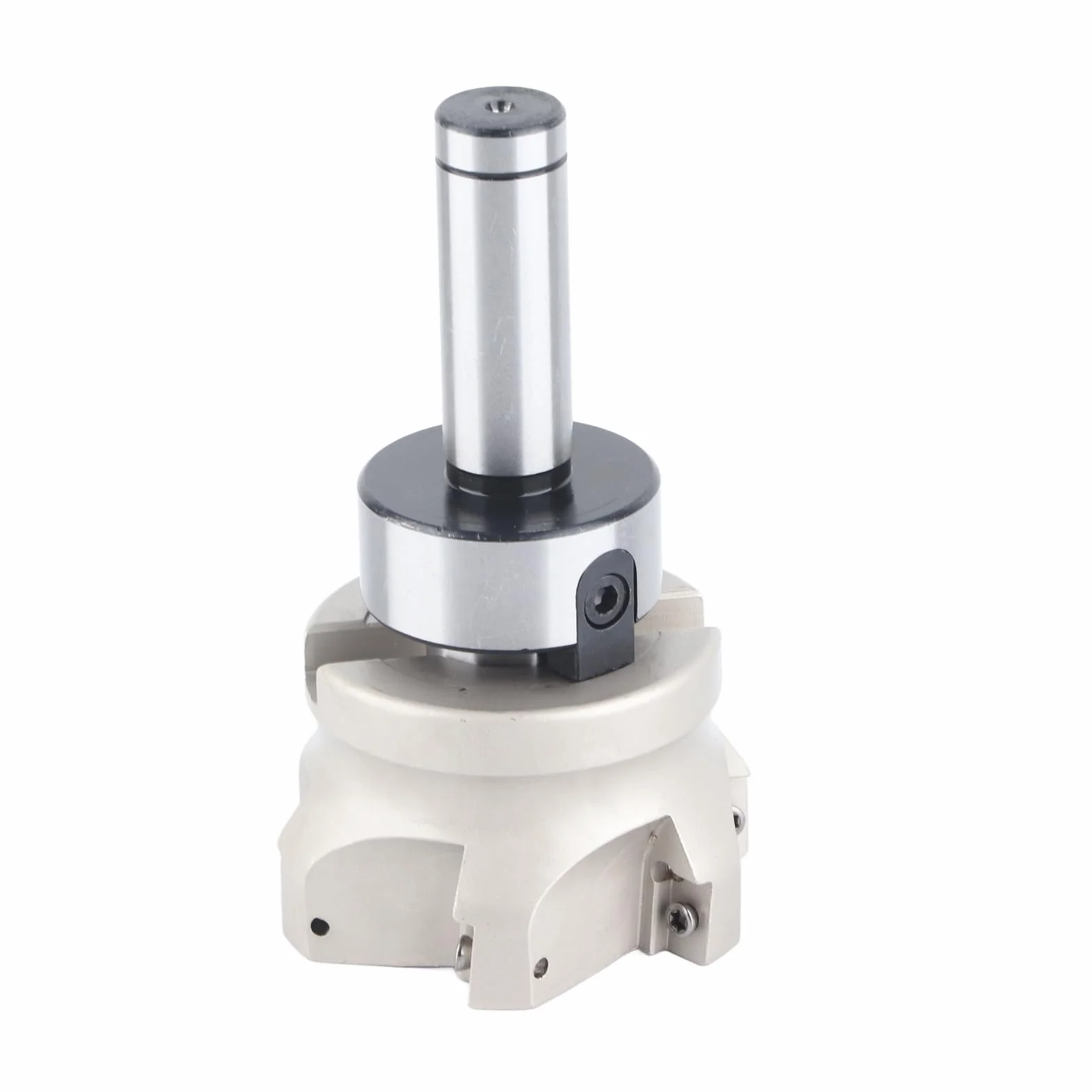 Generic C20 FMB27 Uchwyt Tulei Zaciskowej Frez 6 Rowków APMT1604 Płytki do Precyzyjnej Obróbki CNC (Głowica tnąca C20-FMB27+80+ziarna noża 1604APMT)