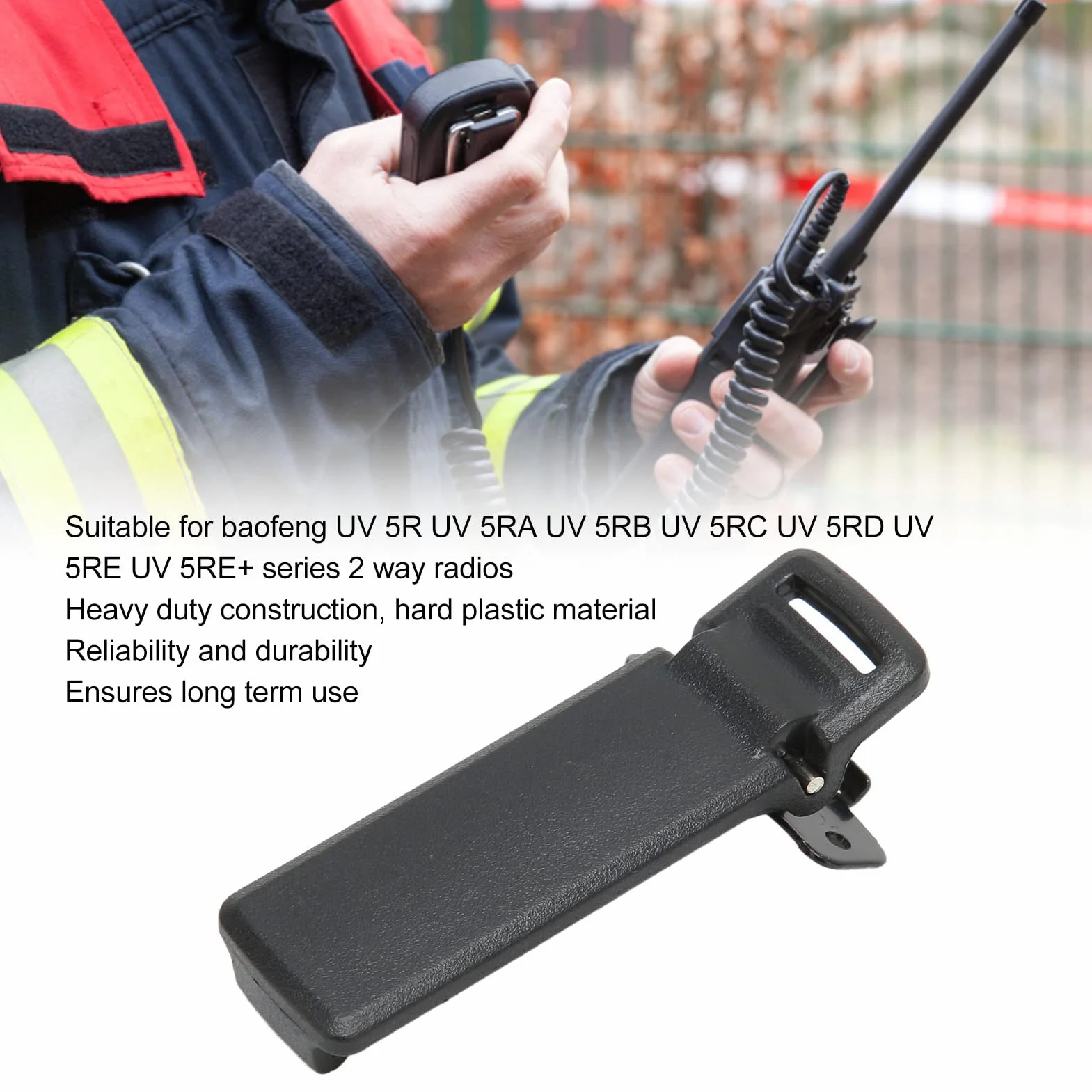 Pas Radiowy Klip Walkie Talkie UV 5R 5RA 5RB 5RC 5RD 5RE 10 Sztuk