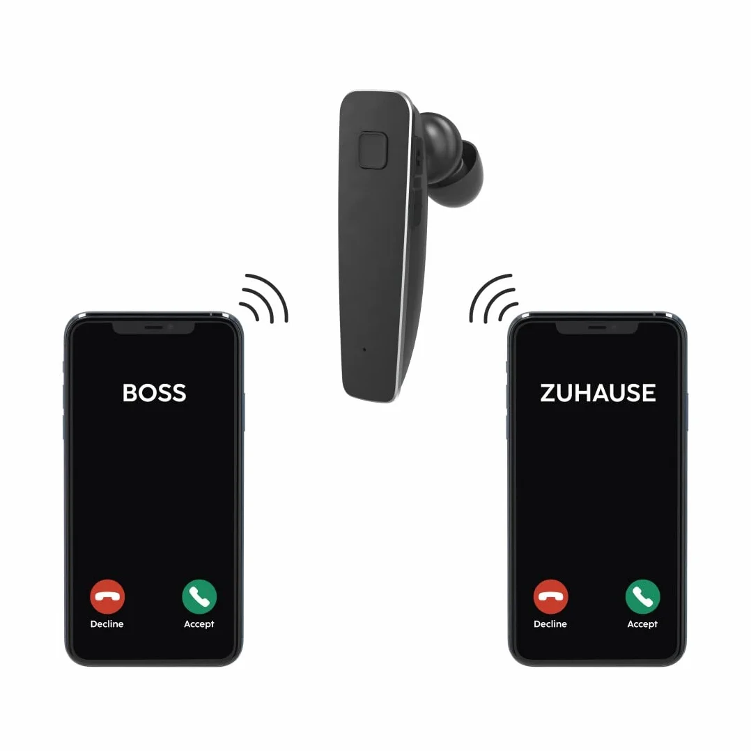 Hama Zestaw słuchawkowy Bluetooth MyVoice2100 Mono Headset 5.0 akumulator 80 h bezprzewodowy