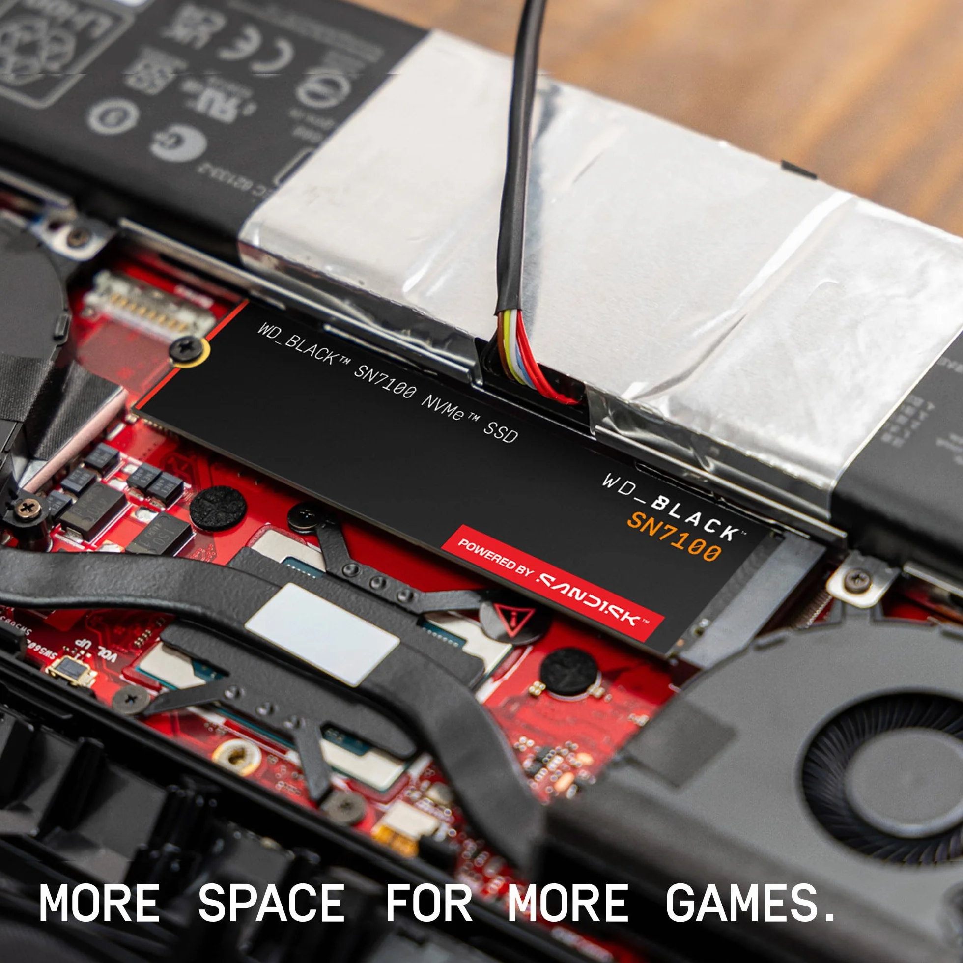 WD_BLACK SN7100 500 GB NVMe SSD M.2 2280