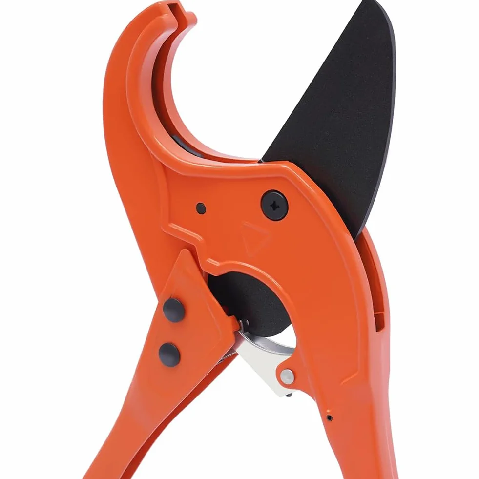 Obcinak do rur PEX PVC PPR - wytrzymałe narzędzie do cięcia rur z grzechotką, zakres cięcia 20-75 mm, wymienne ostrza do domu DIY i konserwacji hydraulika