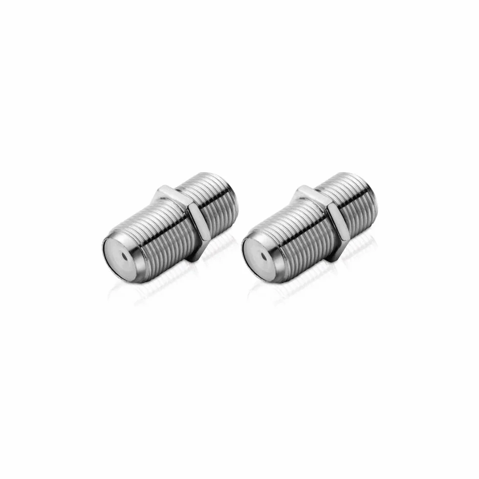 Conecto Adapter F gniazdo na gniazdo F, przedłużacz kabla antenowego, zestaw 2 szt