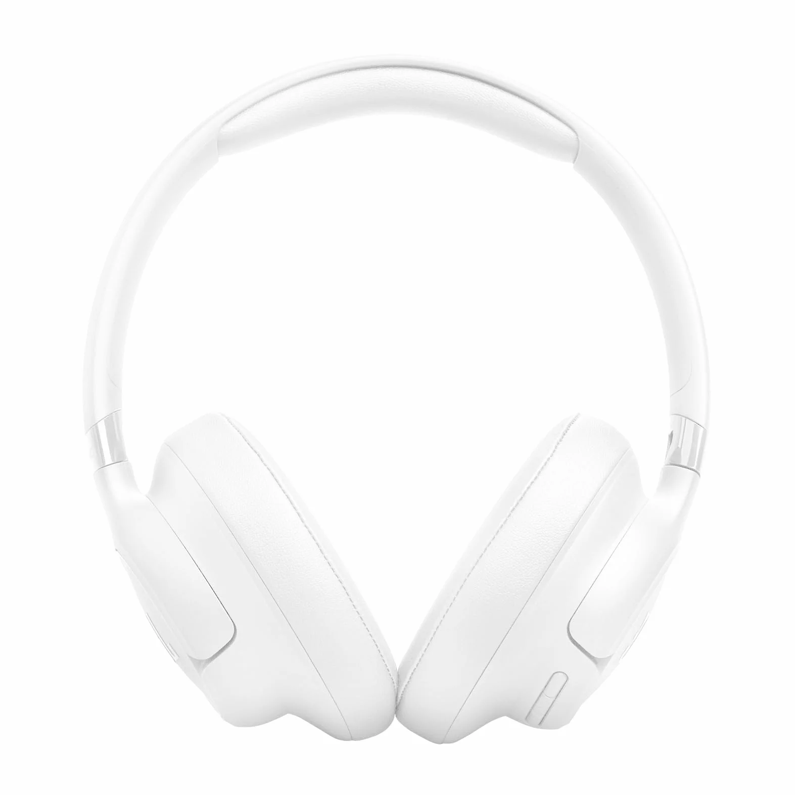 JBL Tune 730 BT Bezprzewodowe Słuchawki Wokółuszne Bluetooth 6.0, 76h Baterii, Składane, Pure Bass, Białe