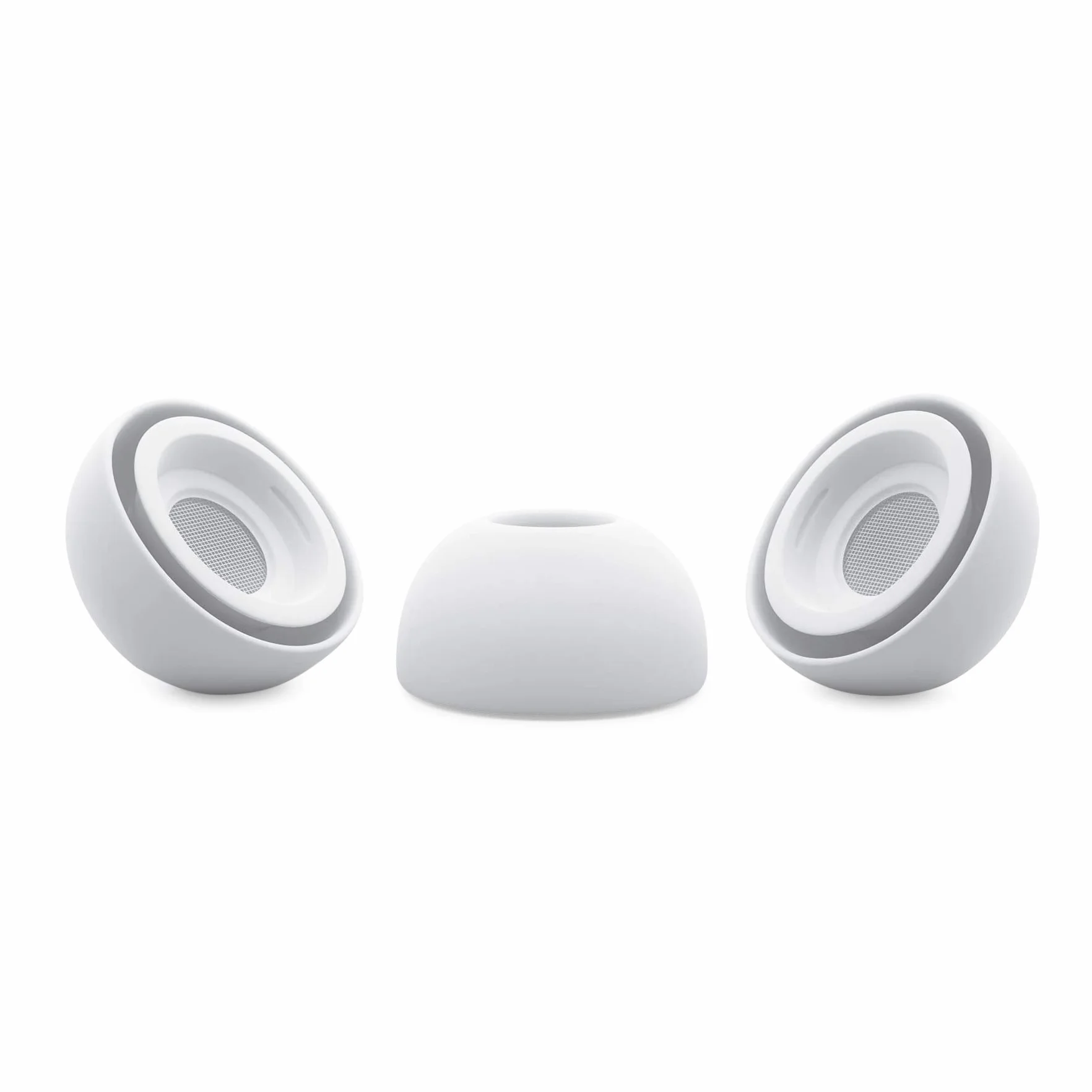 Okuli 6 x Silikonowe Końcówki Douszne Kompatybilny z Apple AirPods Pro 1 & Pro 2 Słuchawki w Średni