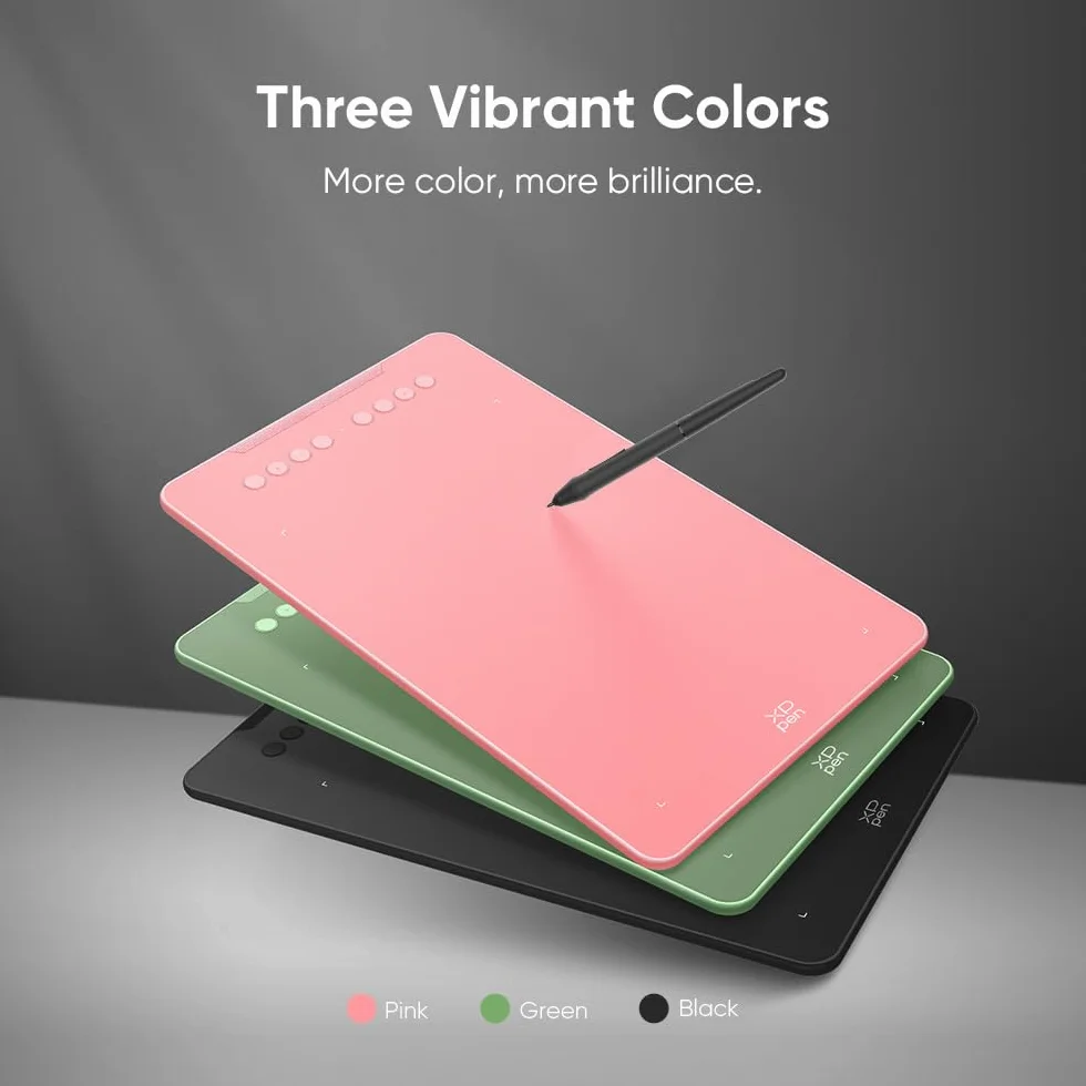 XP-PEN Deco 01 V2 Tablet graficzny 8 klawiszy skrótu rysik pasywny 8192 poziomów nacisku Windows Mac Android