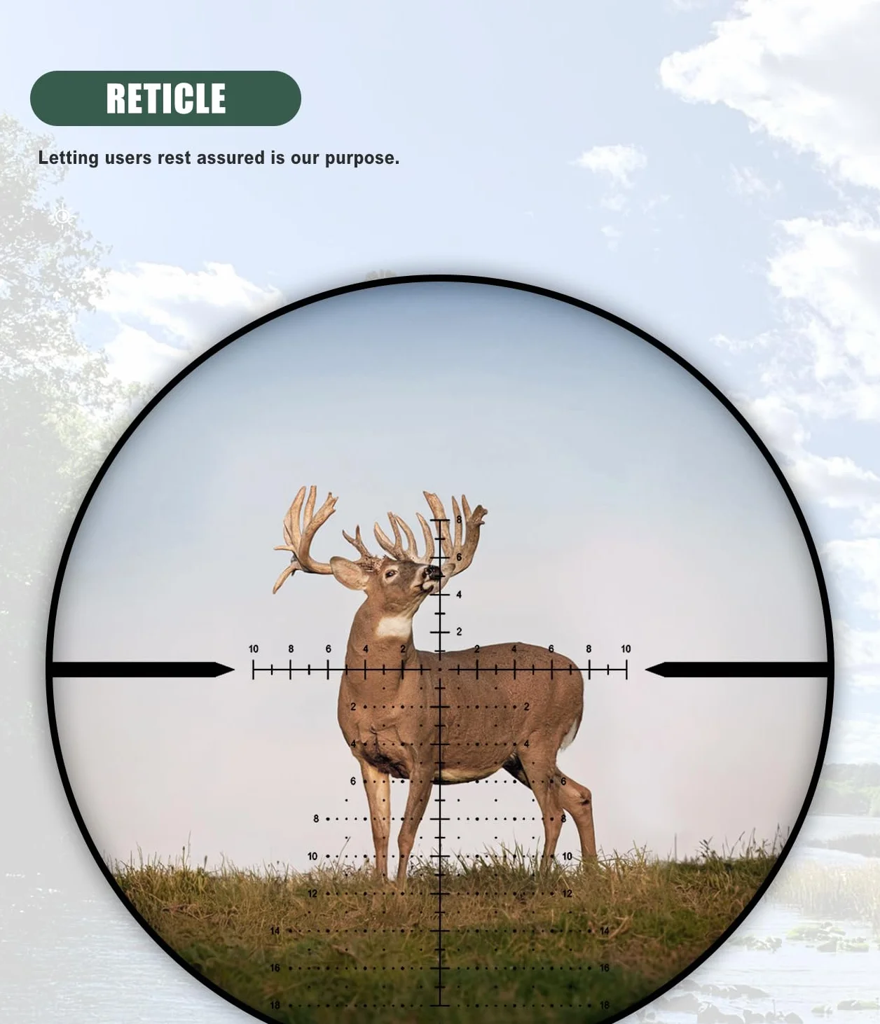 SPINA OPTICS 6-24x50 FFP II Celownik optyczny Pierwsza płaszczyzna ogniskowa Celownik z siatką MRAD Precision Tree i osłoną przeciwsłoneczną