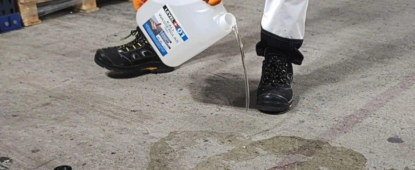 Szkło potasowe, 1 l, nierozcieńczony środek bazowy, środek wiążący, impregnacja drewna, czyste szkło wodne, 100% uszczelnienie RM01