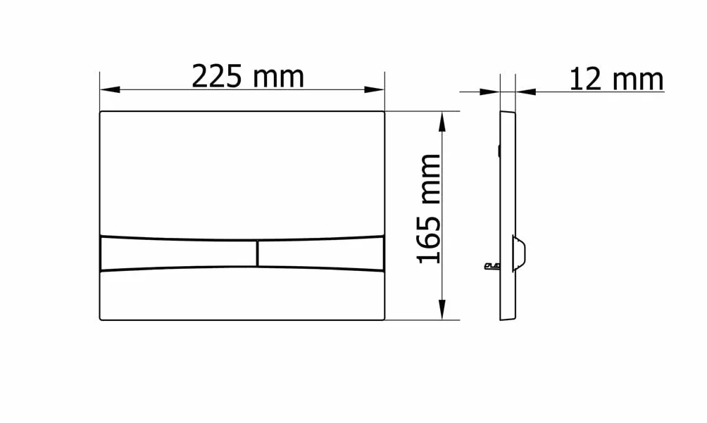 Stelaż podtynkowy do WC podtynkowe Stelaż podtynkowy ECO Stelaż podtynkowy z elementem montażowym na ścianie Wiszący element + spłuczka (spłuczka 8)