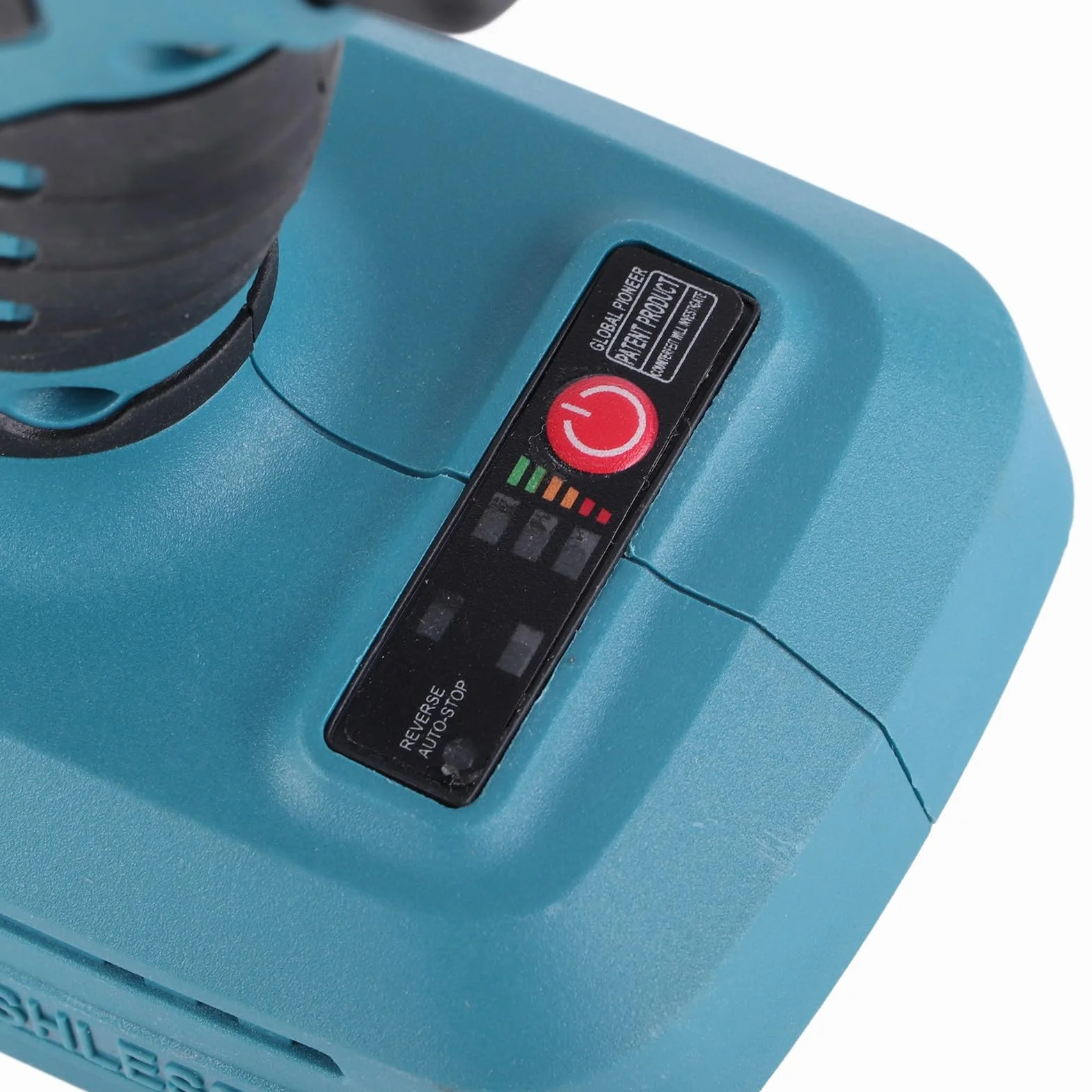 Bezszczotkowy Elektryczny Pistolet do Nitów, Elektryczny Pistolet do Nitów 18 V, Bezprzewodowy Bezszczotkowy Elektryczny Pistolet do Nitów LED Automatyczne Narzędzie Ręczne do