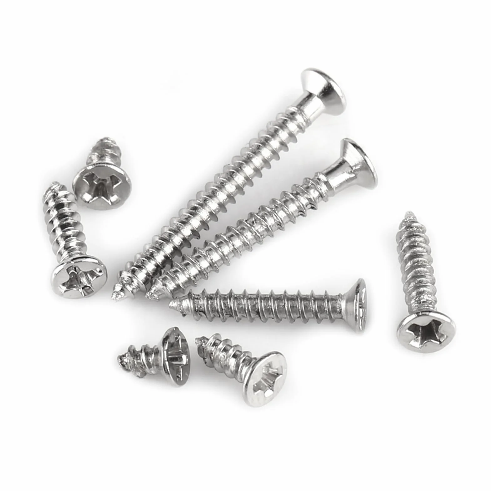Zestaw śrub krzyżowych M2, 800 sztuk, 4 mm-20 mm (8 rozmiarów), ze stali nierdzewnej, zestaw do mocowania z pudełkiem do przechowywania do domu i sprzętu biurowego