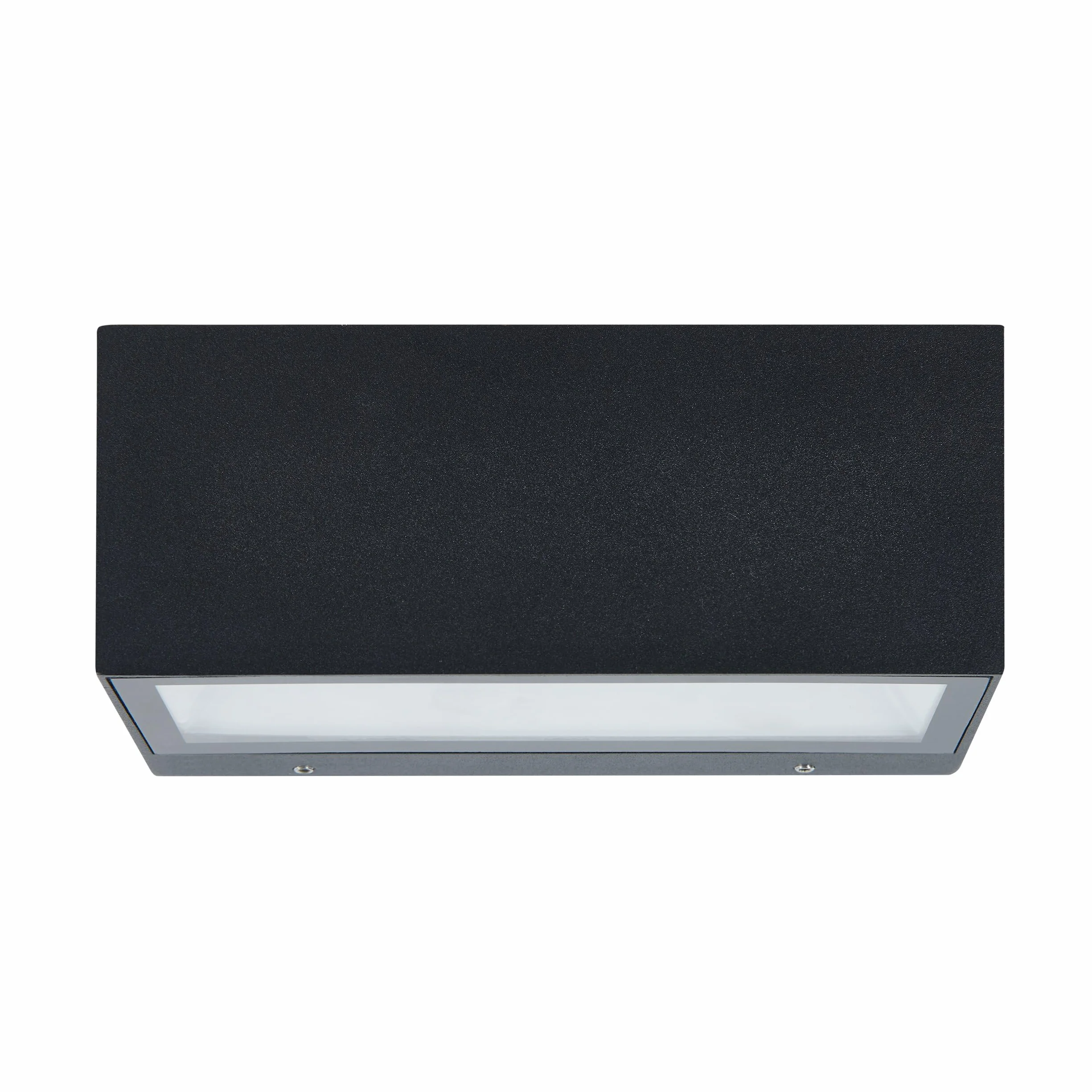 EGLO LED lampa ścienna Spongano, oświetlenie zewnętrzne, kinkiet na ścianę | prostokątna lampa aluminiowa antracyt, szkło przezroczyste, ciepła biel, IP65