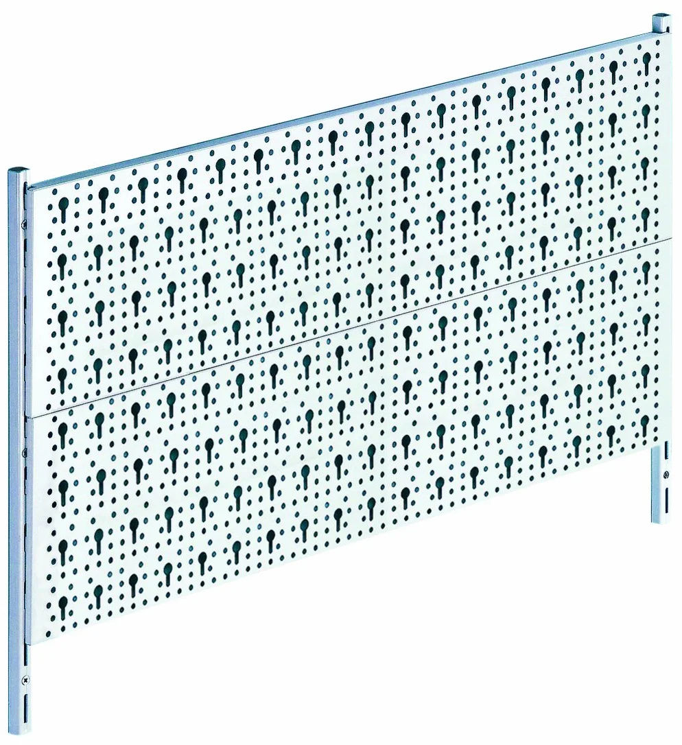 Element System 11300-00005 płytka kołkowa wykonana z metalu/podstawowy zestaw narzędzi DIY/śruby i kołki ścienne w zestawie/biała