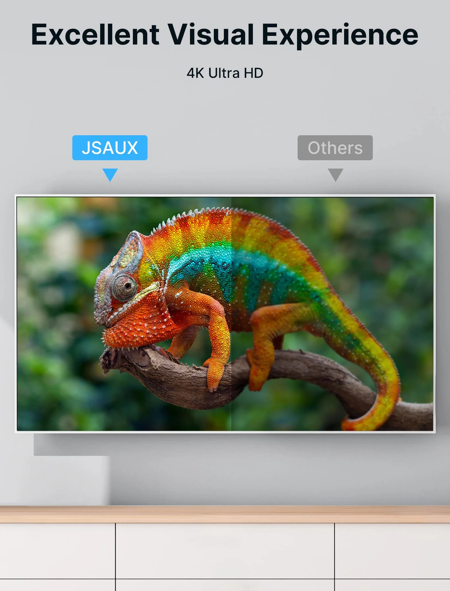 JSAUX Adapter Micro HDMI na HDMI 4K 60Hz HDR 3D 18 Gbps kompatybilny z Raspberry Pi 5/4 czarny