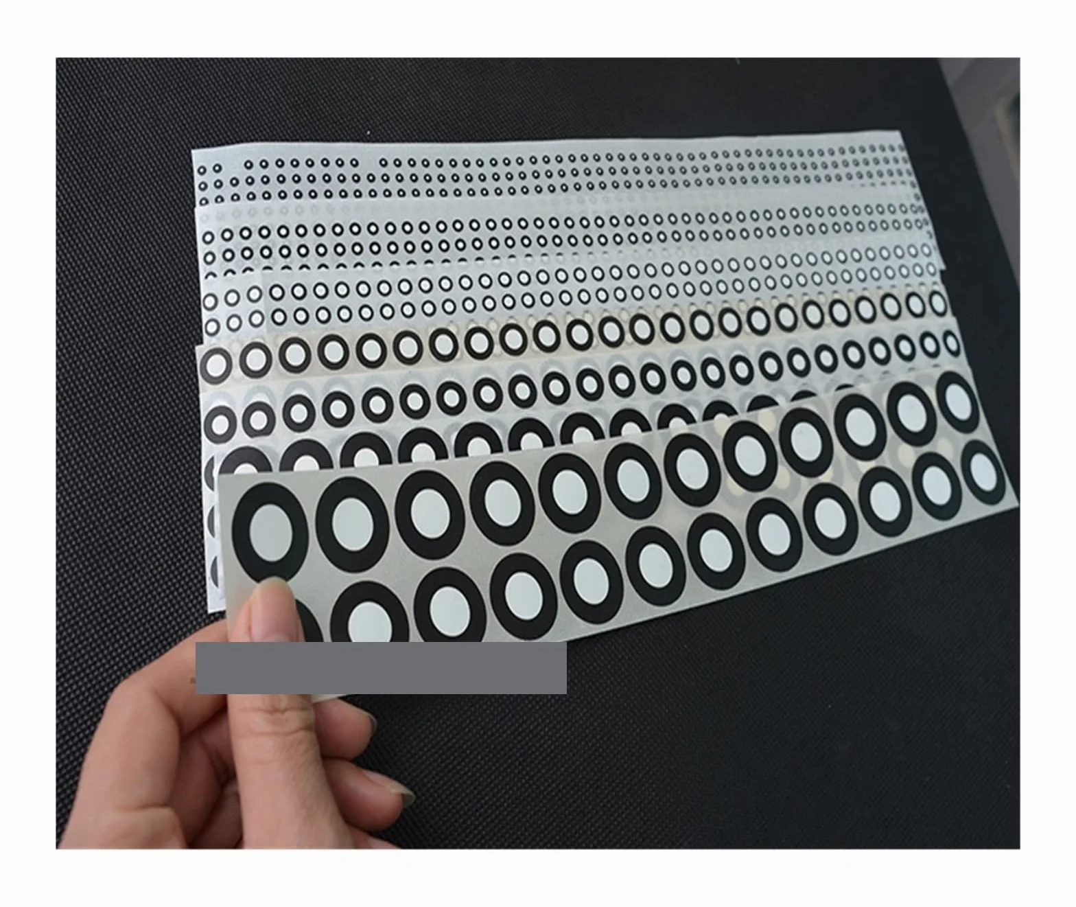Markery kropkowe, Skanowanie 3D Oznaczenie punktu Fotograficzny skaner Odczyt maszyny Punkt docelowy 100 m(Inner 10 outer 20(9000))
