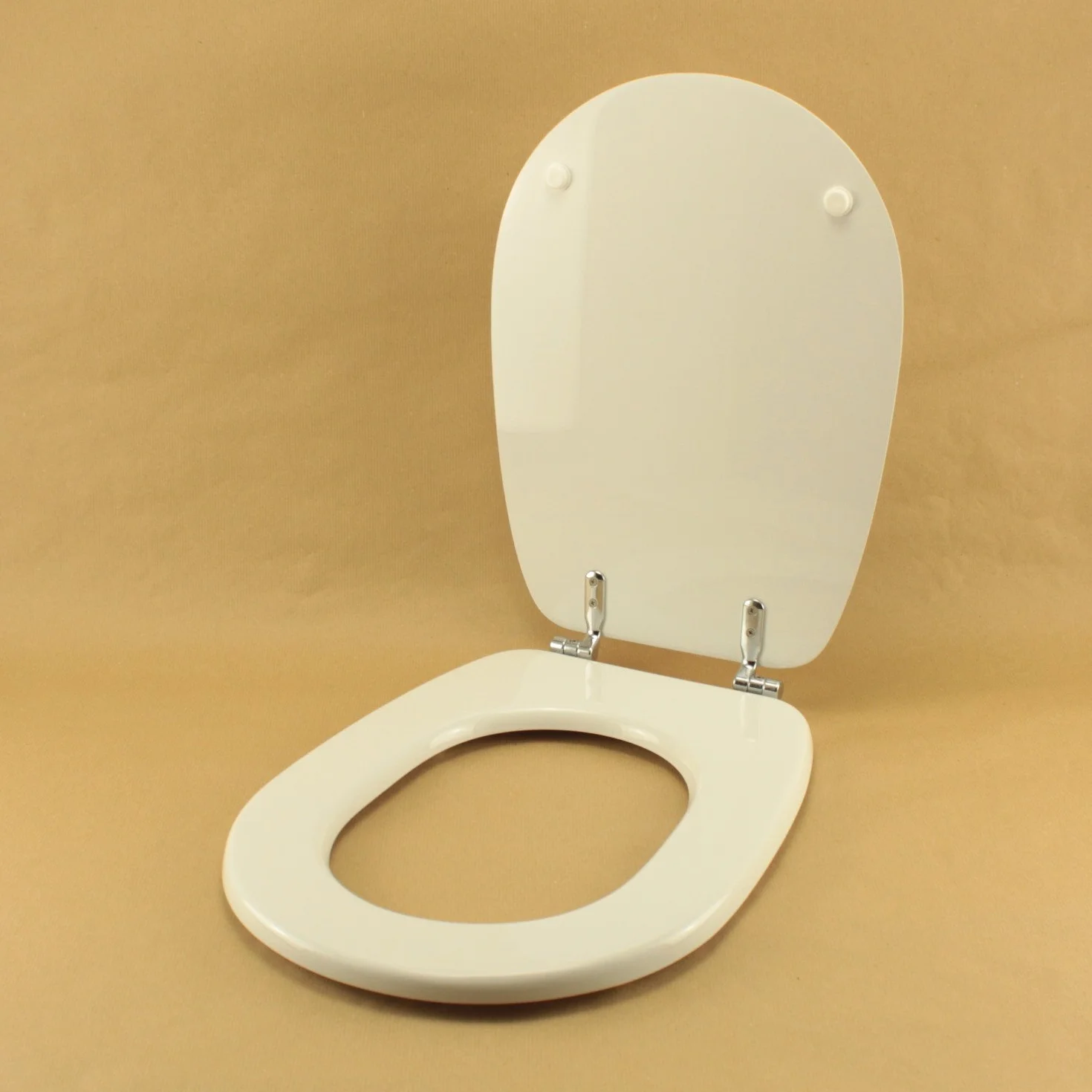 Deska sedesowa Ideal Standard LIUTO BIANCO I.S. Zawias chromowany - deska sedesowa