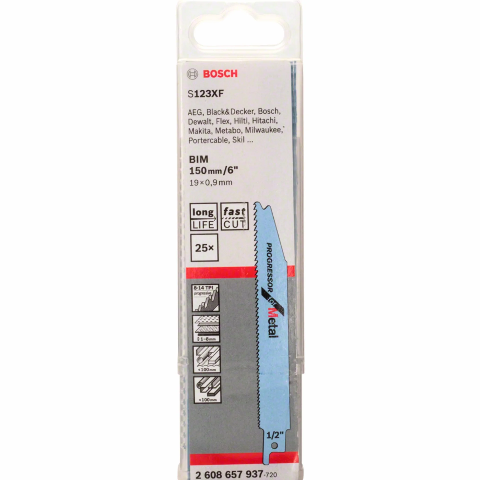 Bosch Profesional BRZESZCZOT S123 XF 25 PC