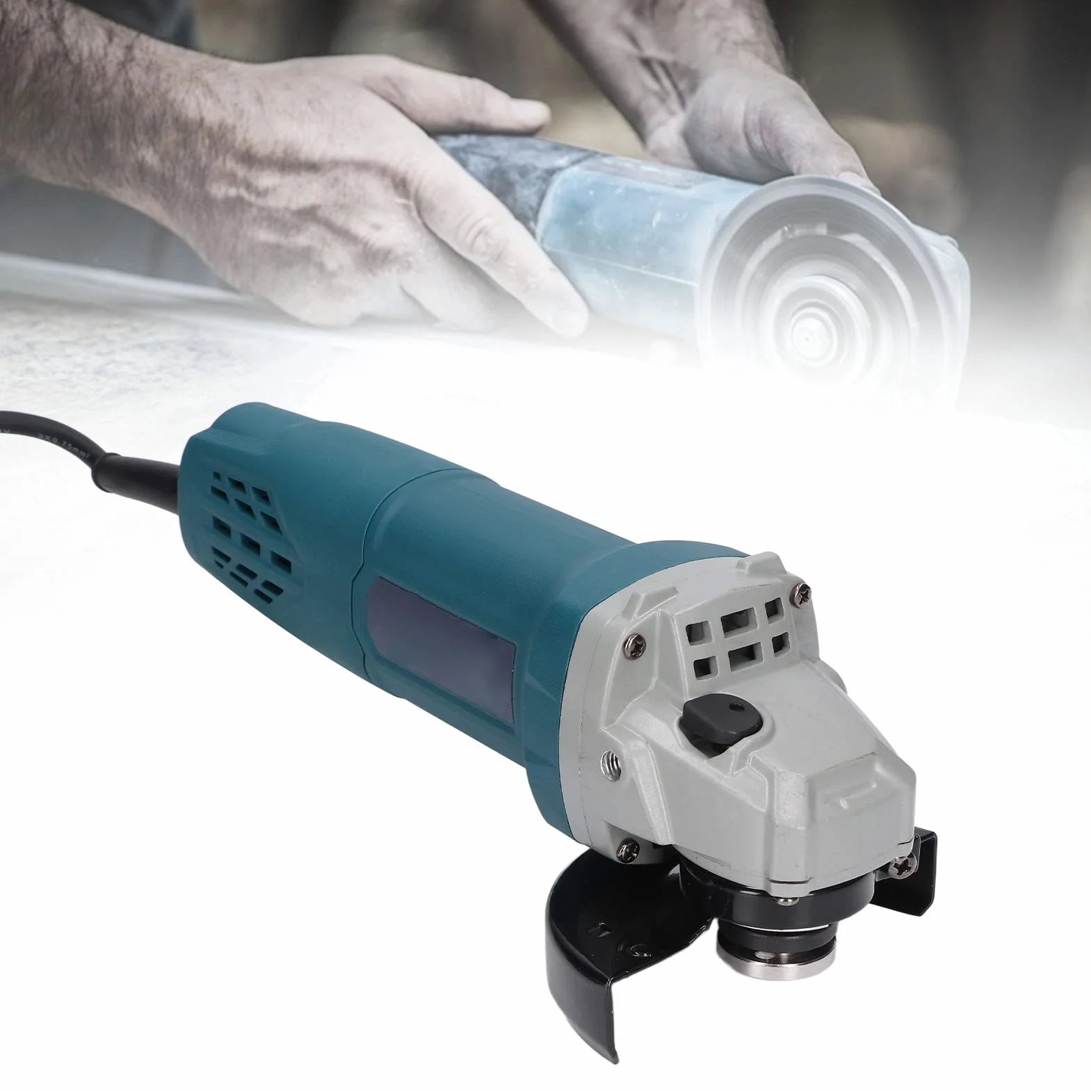 Szlifierka Kątowa Elektryczne Narzędzie Tnące 1280 W Idealna dla Profesjonalistów Szlifierka 100 Mm dla Metalowców i Hydraulików