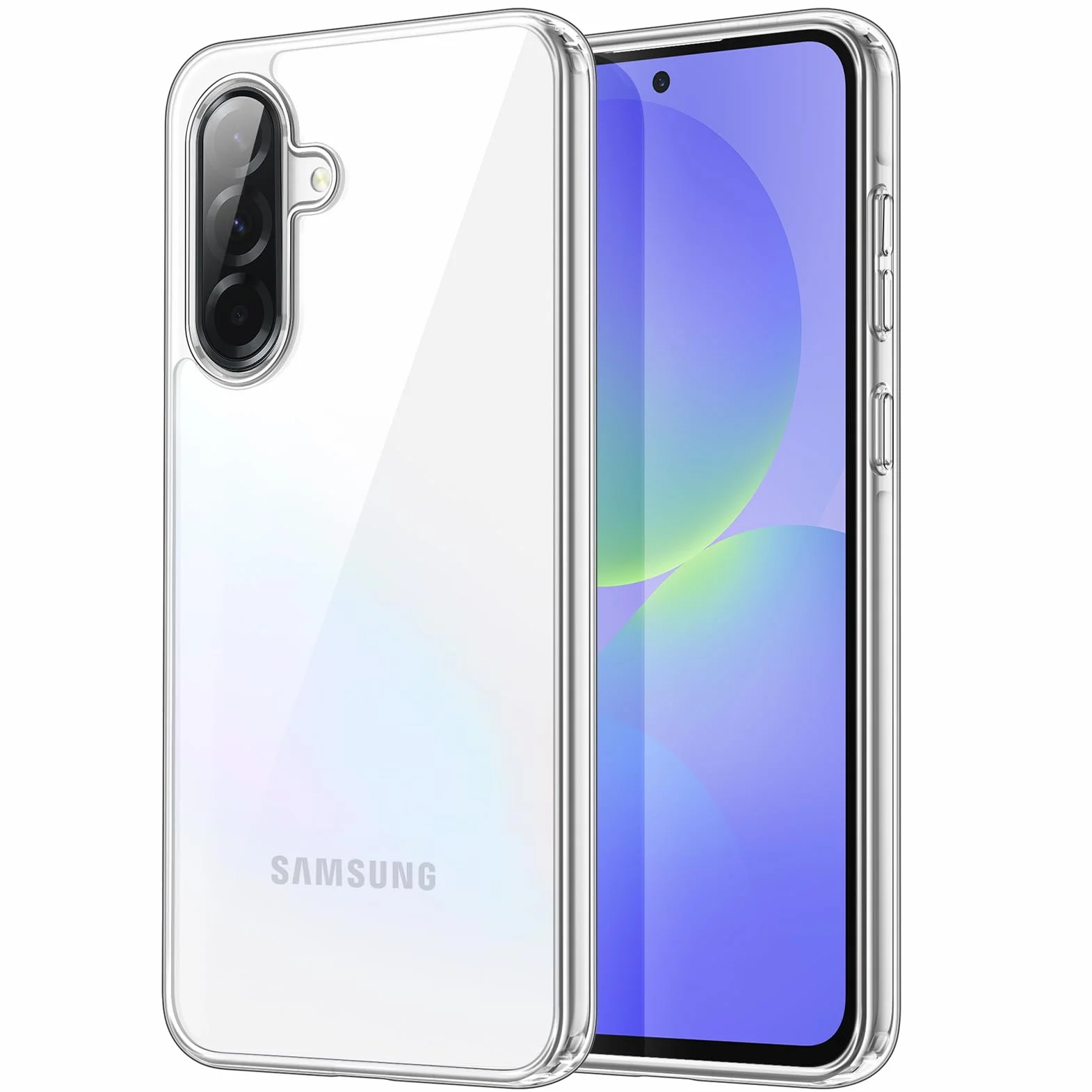 JETech Etui Samsung Galaxy A36 5G, Przezroczyste Odporne na Wstrząsy Bumper Ochronne Osłona Telefonu