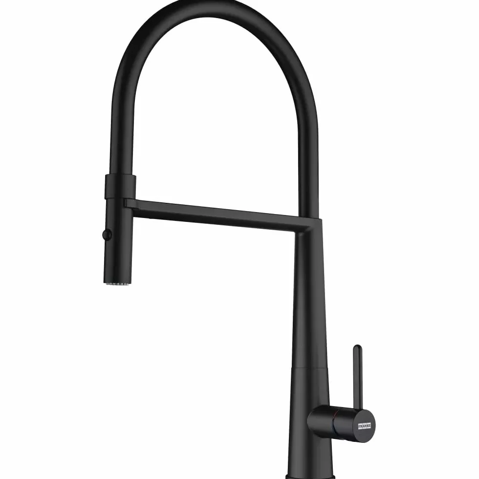 FRANKE 115.0690.598 Icon semi-pro armatura zlewozmywakowa, matowa czerń