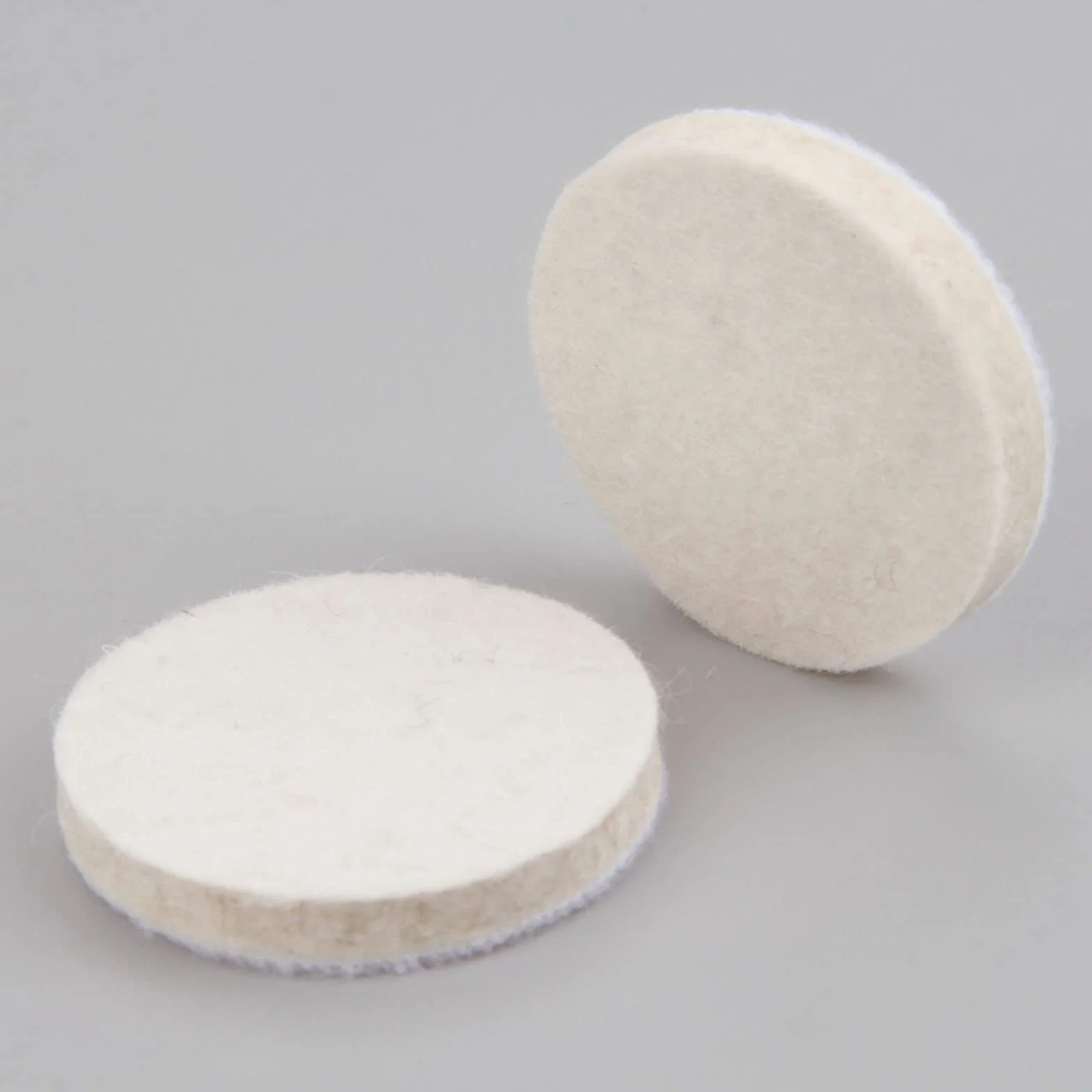 2 szt. cale 50 mm polerująca podkładka wełniana szlifowanie polerowanie tarcza polerska