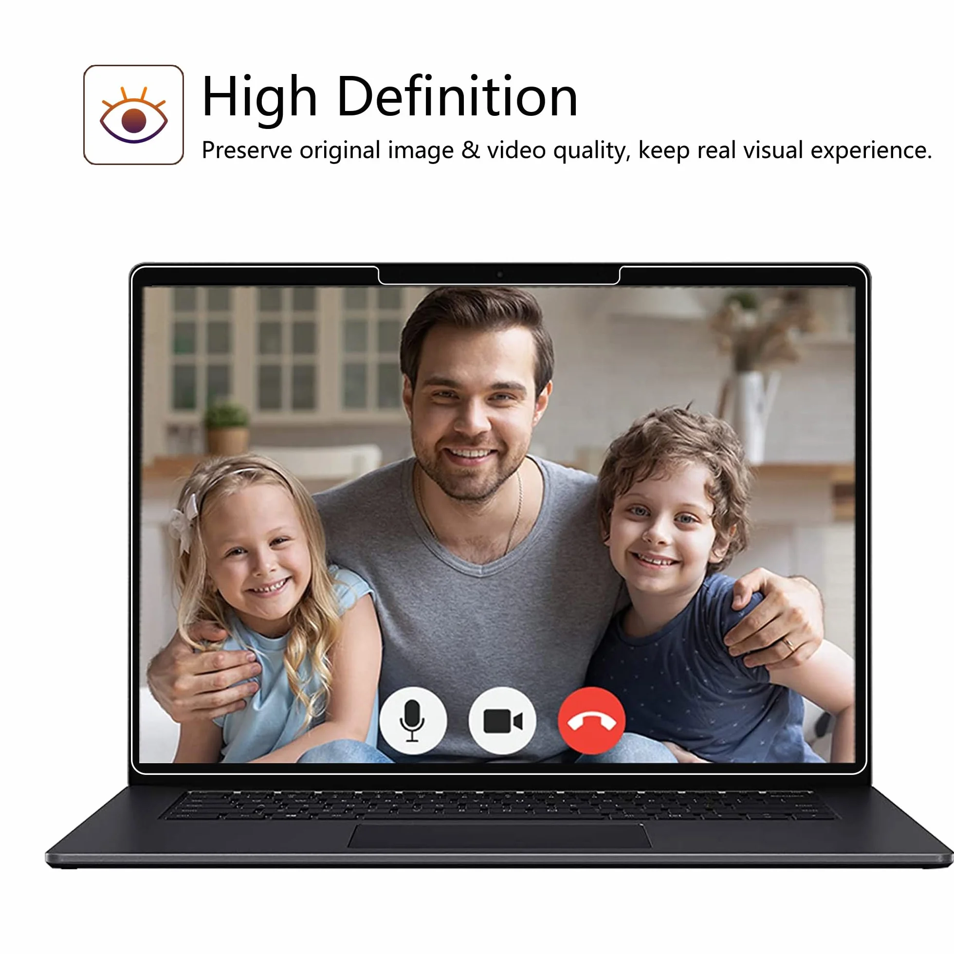 MEGOO Hartowane Szkło Ochronne do Microsoft Surface Laptop 7 2024 15 Cali