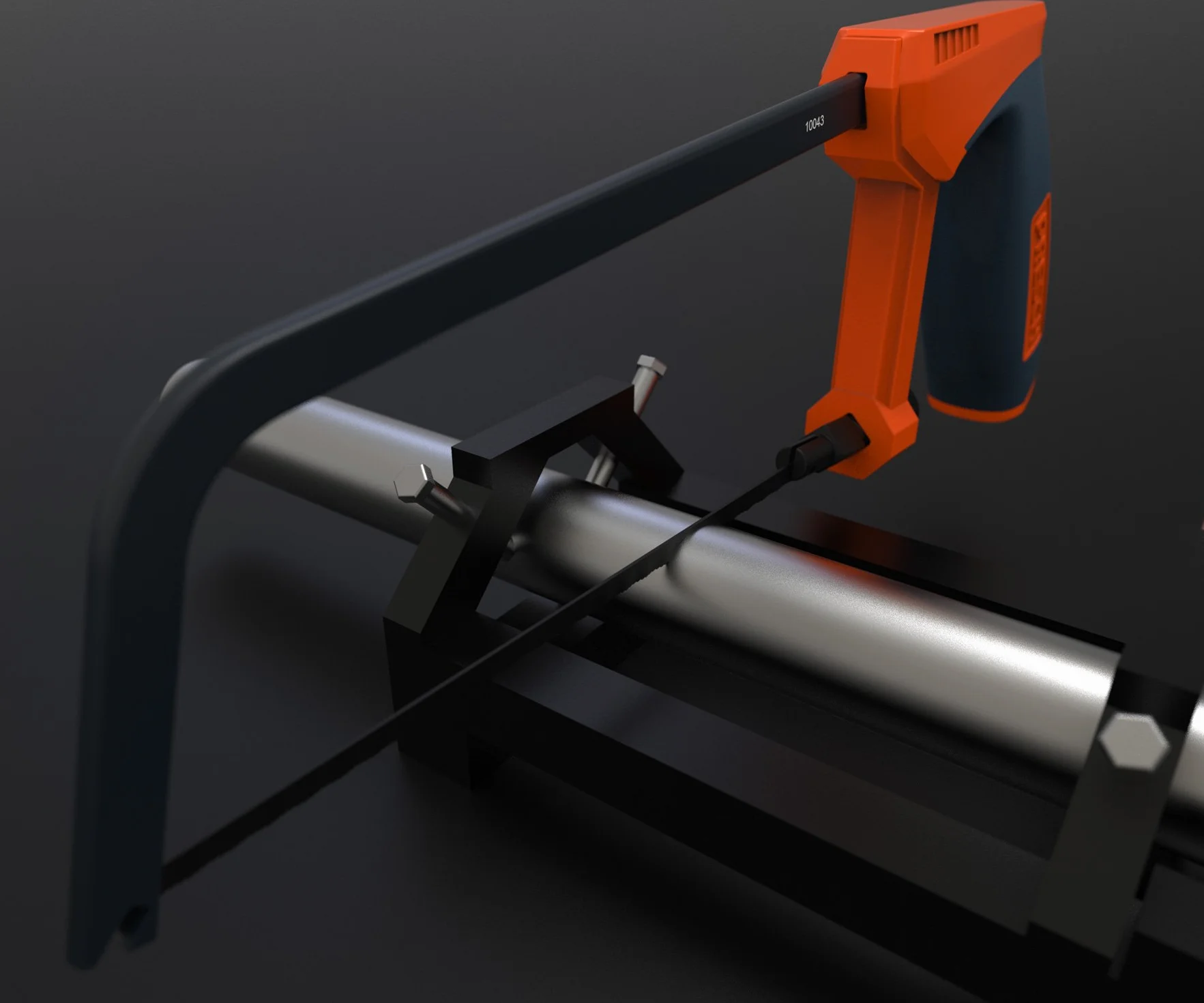 Presch Junior Piła do metalu 150 mm - Profesjonalna mała piła ręczna z wymiennym brzeszczotem do cięcia metalu - Mini piła ręczna do metalu