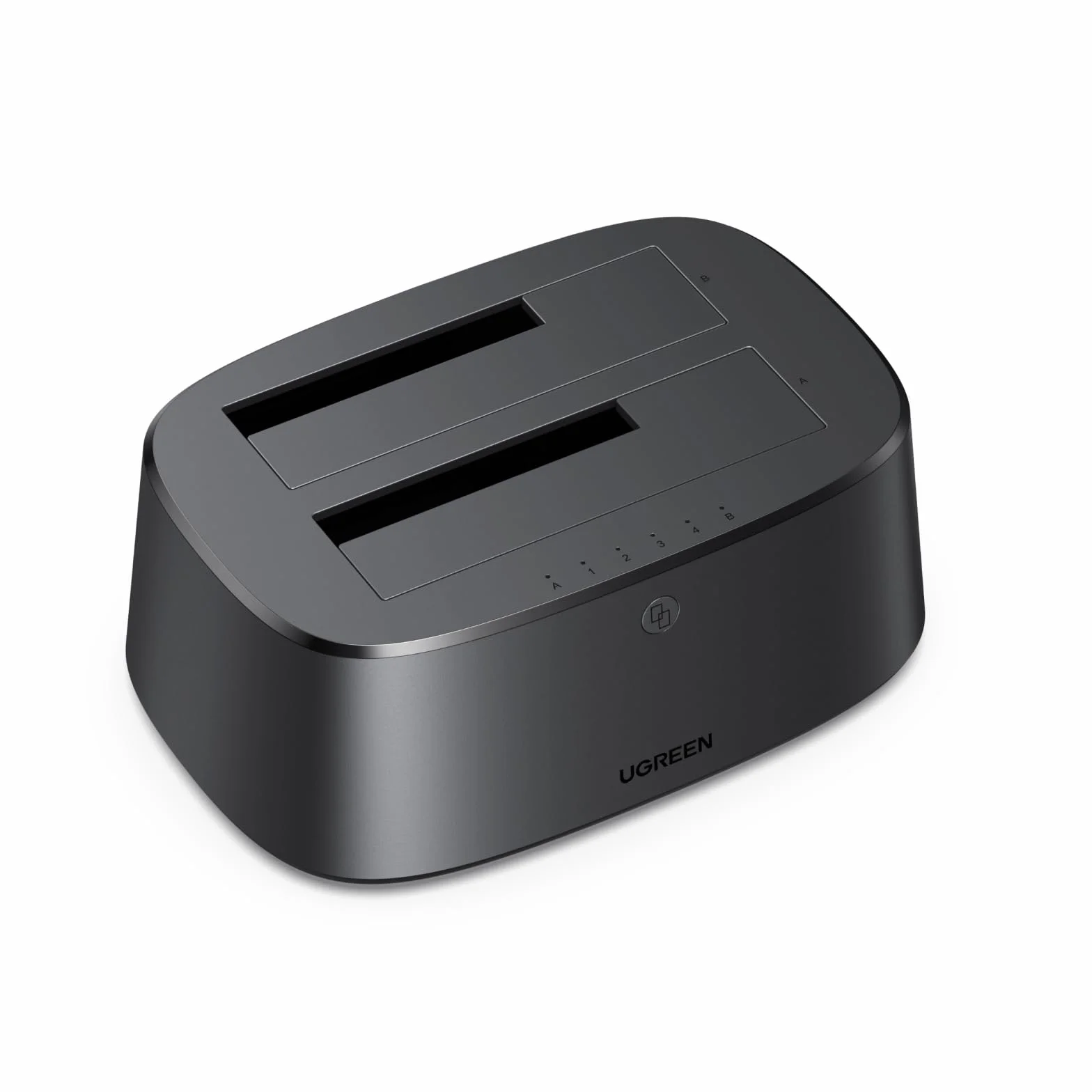 UGREEN Stacja dokująca USB 3.0 do dysków twardych SATA HDD SSD 2,5/3,5 cala Dual Bay 5 Gb/s klonowanie offline UASP