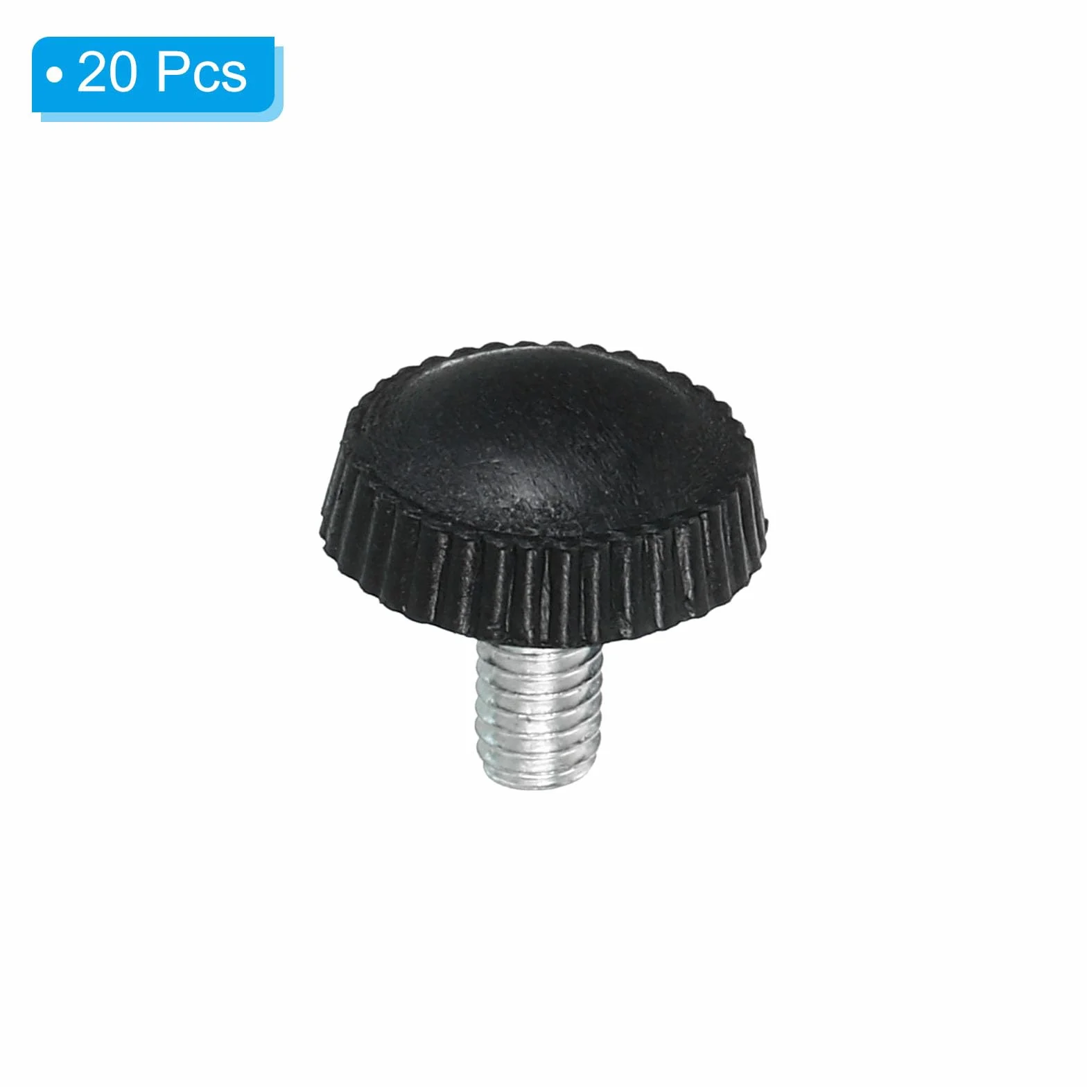 PATIKIL M4 x 8 mm uchwyt do lampy sufitowej, 20 opakowań, gwint zewnętrzny, okrągłe, zaciski, śruby, guziki, śruby, śruby ręczne, śruby montażowe, zamknięcia do oświetlenia, mebli, sprzętu, kolor