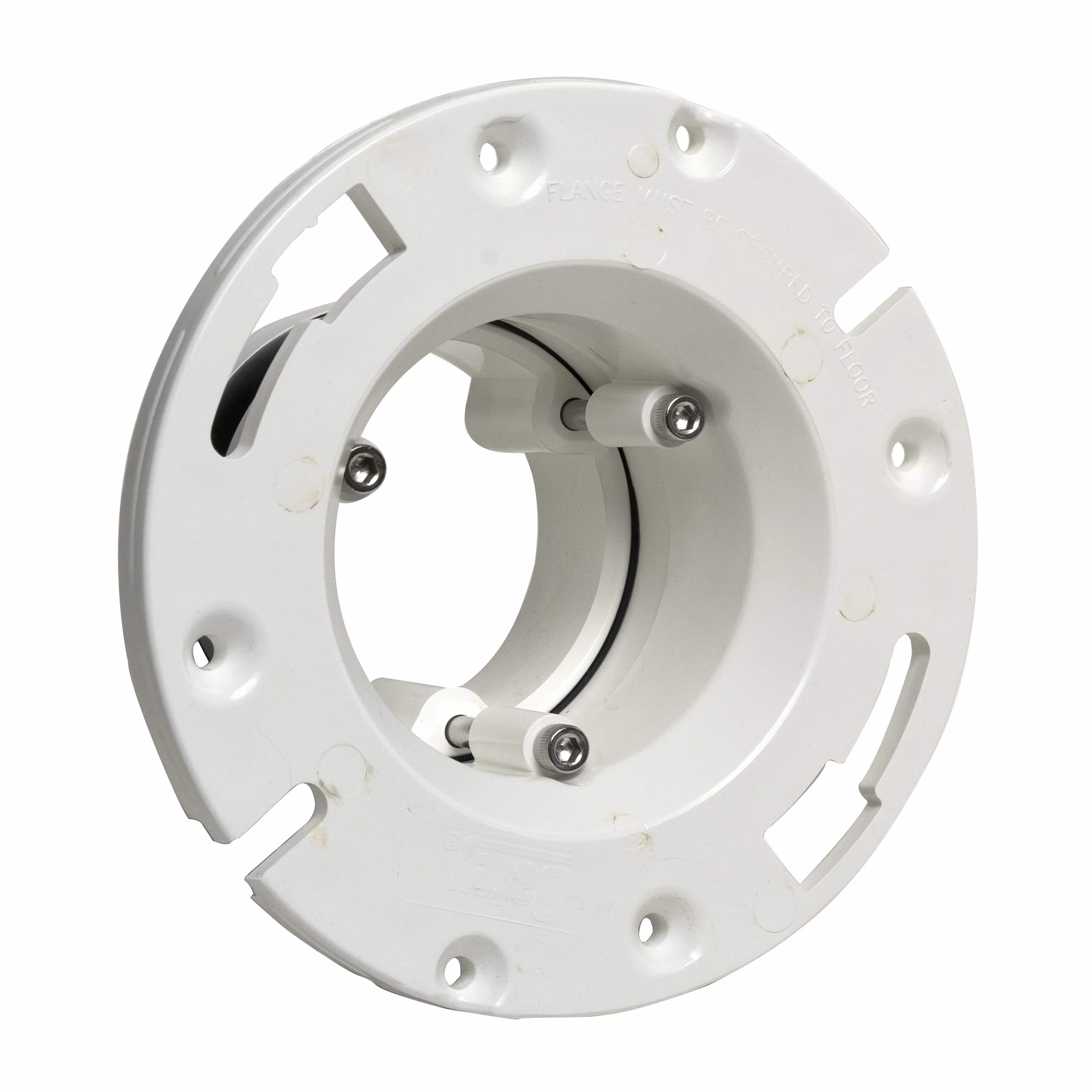 Zestaw naprawczy muszli klozetowej = Oatey 43539 PCW zamiennik kołnierza żeliwnego, 10 cm + Sani Seal Llc BL01 bezwoskowa uszczelka do toalety