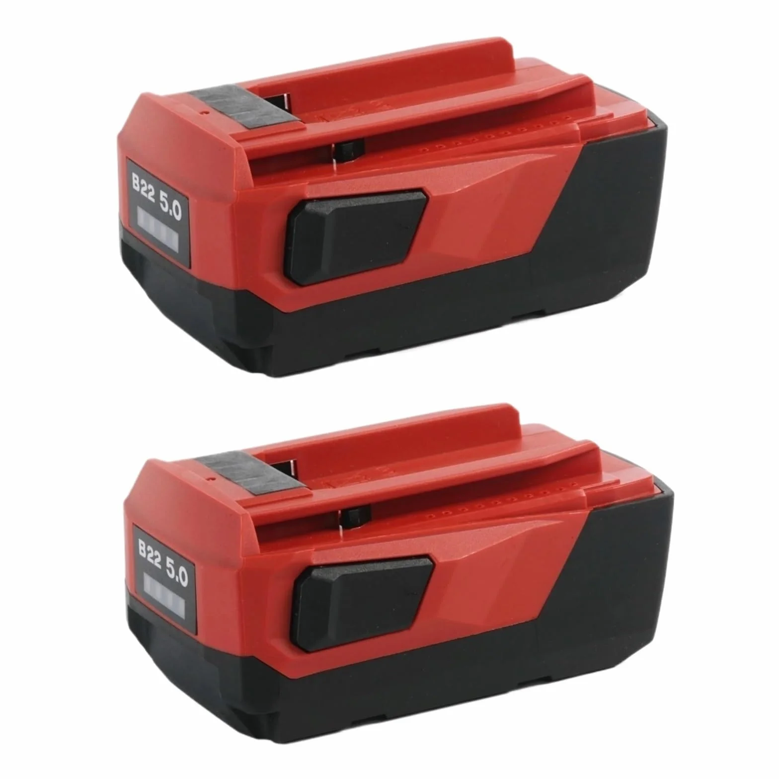 2 szt. B22 22 V 5,0 Ah akumulator litowo-jonowy, akumulator zasilający, kompatybilny z akumulatorowym elektronarzędziem Hilti 18 V 21,6 V 22 V, kompatybilny z akumulatorem Hilti 22 V