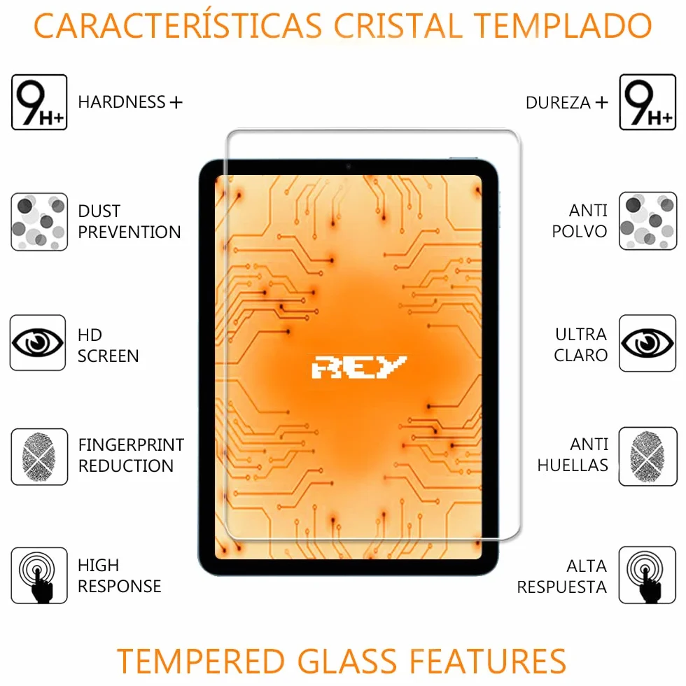 Szkło hartowane Oraniacza Ekranu do APPLE IPAD 10ª GEN. 2022 10,9" IPAD 11ª GEN. 2025 11"